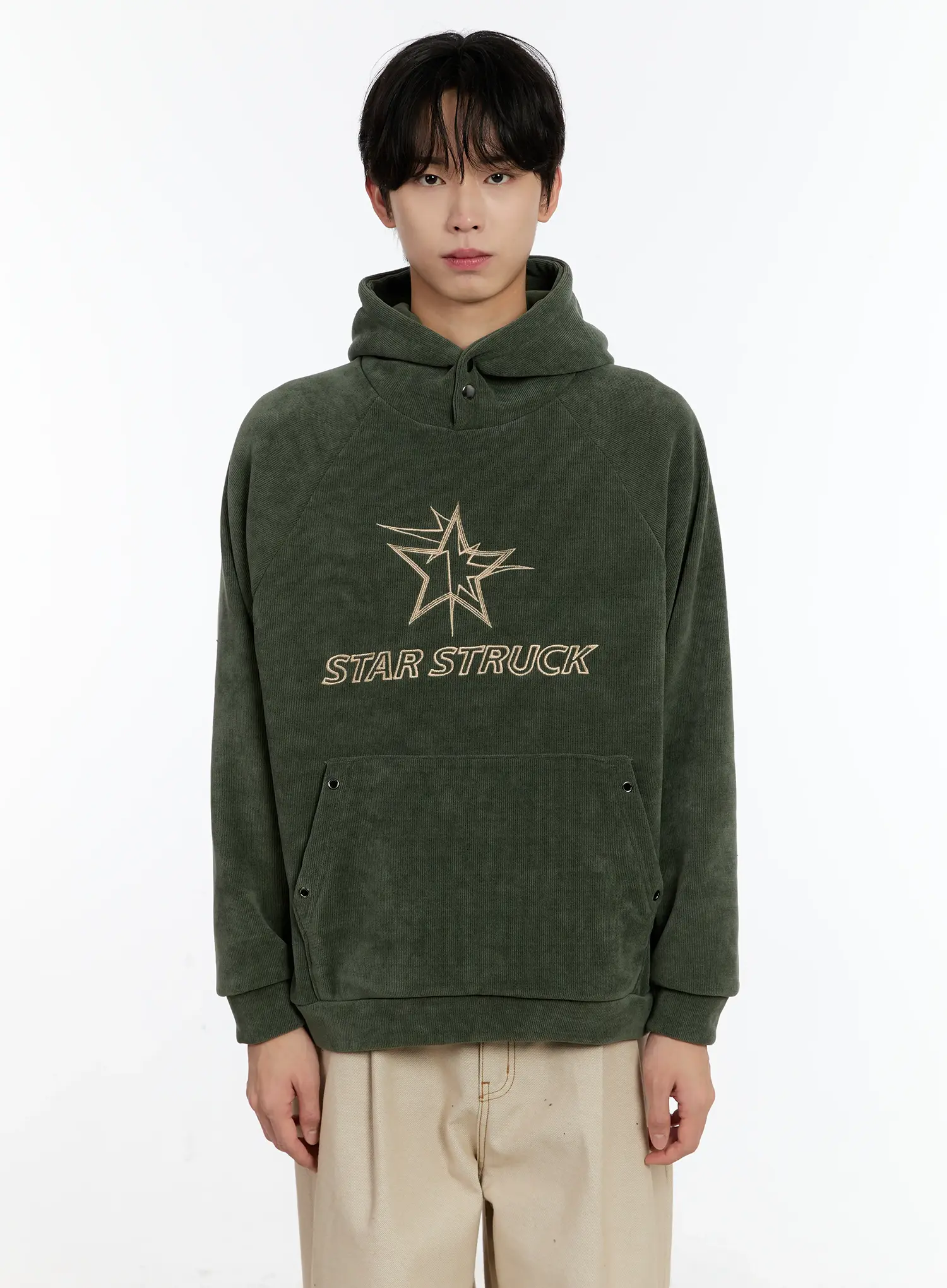 Men's Star Struck Corduroy Hoodie ID502 - Image 14