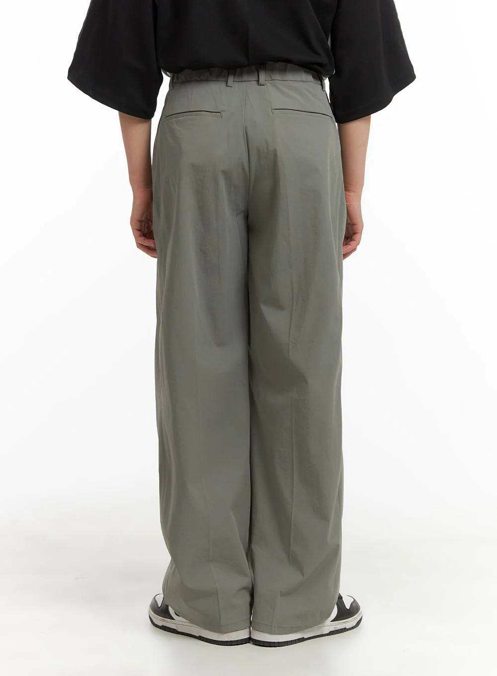 Men's Straight Fit Nylon Trousers IA402 - Image 6