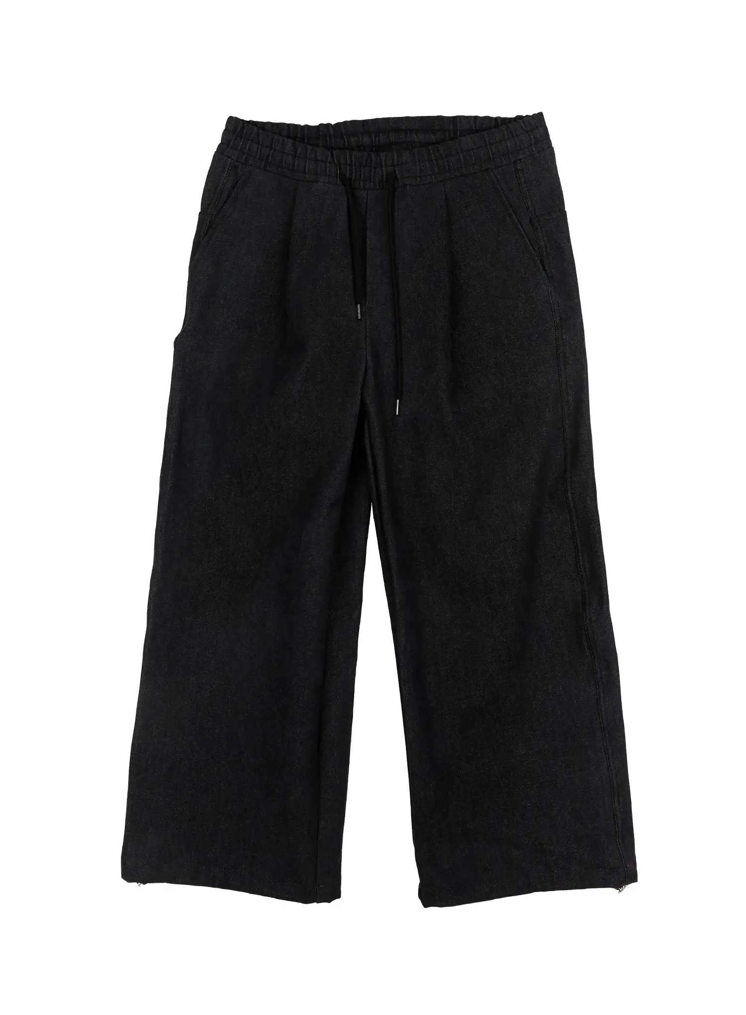 Men's Street Style Lettered Wide Jeans IJ521 - Image 14