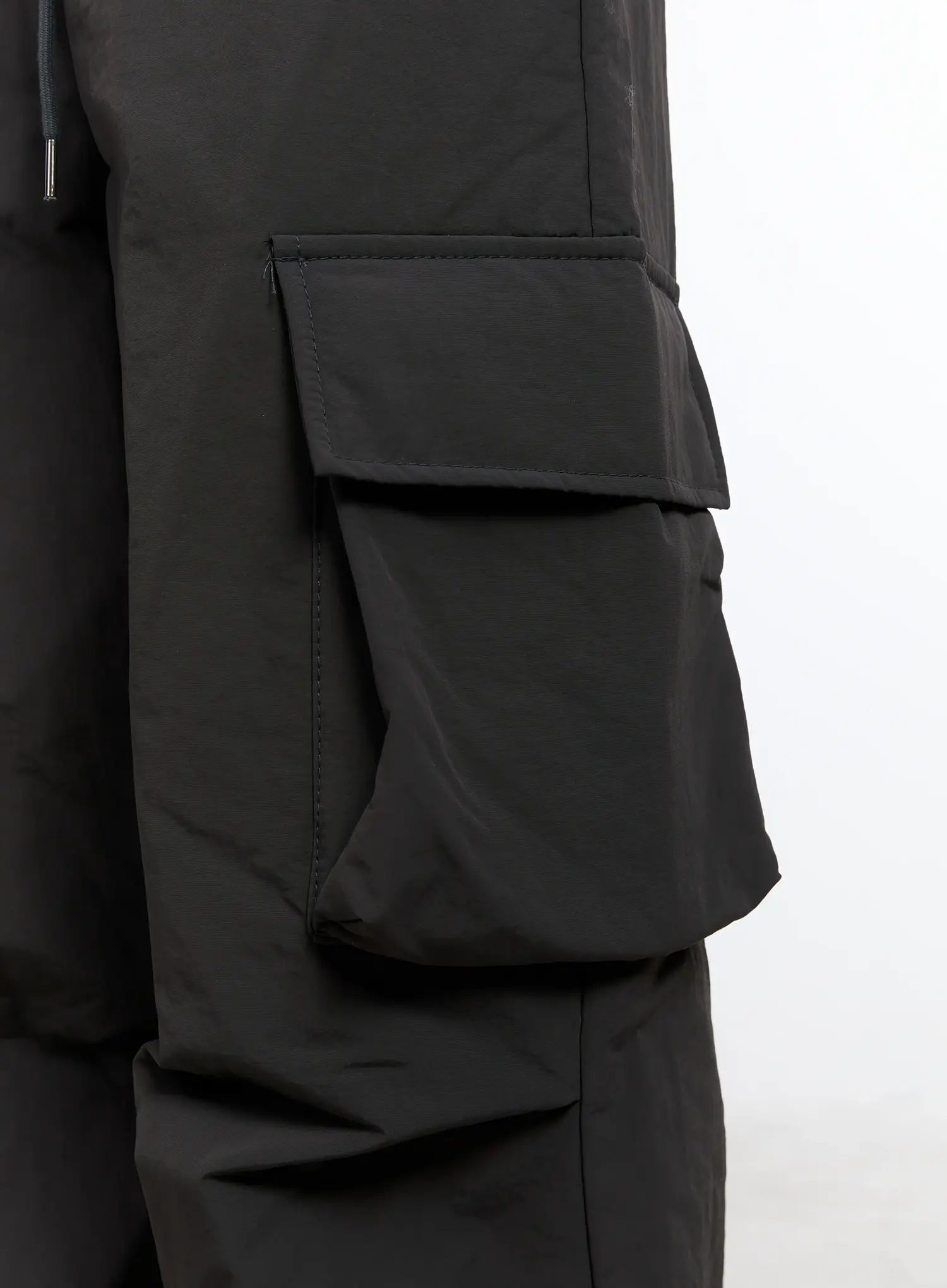 Men's String Wide Cargo Pants IN512 - Image 6