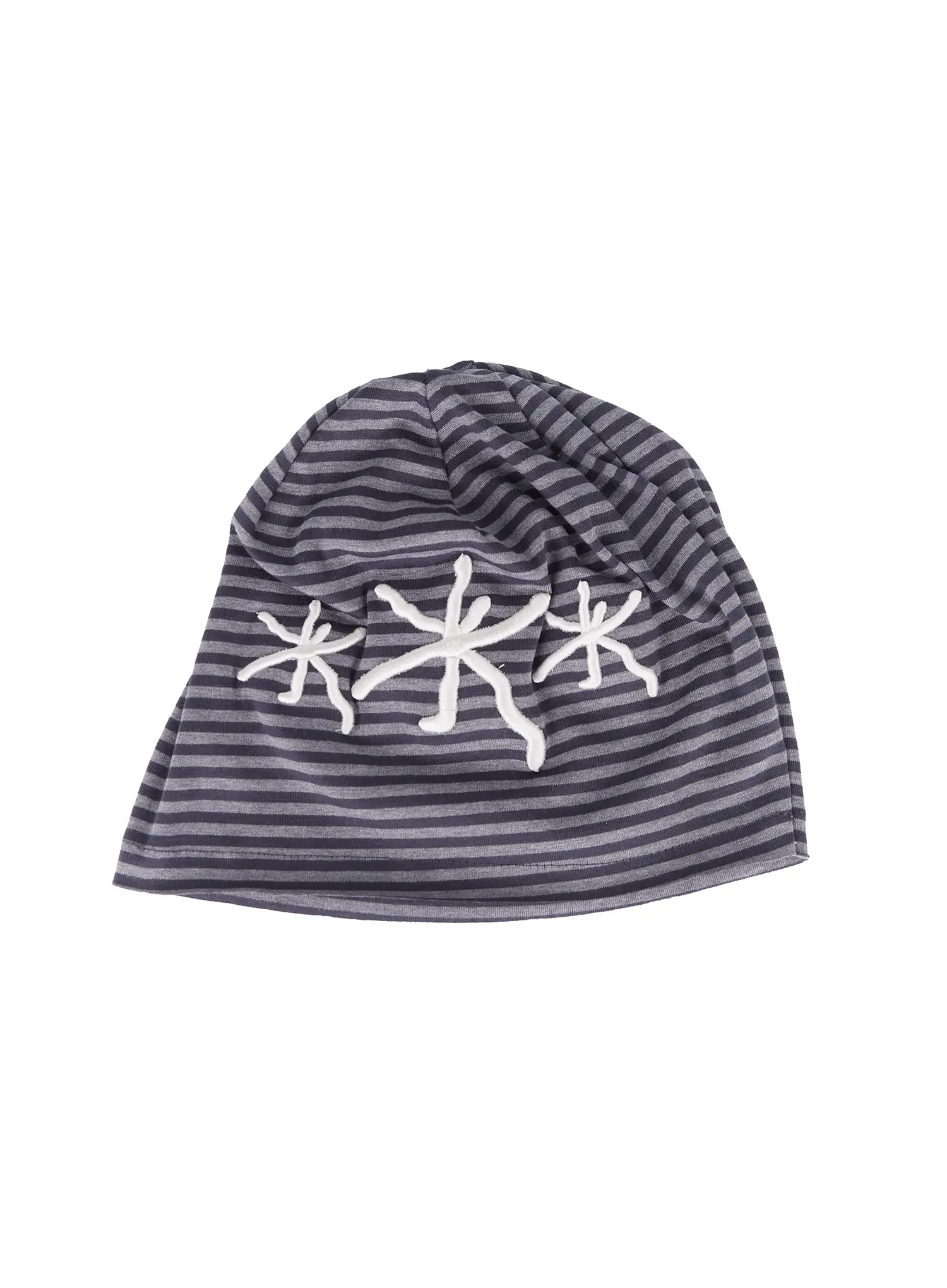 Men's Striped Floral Beanie IL515 - Image 7