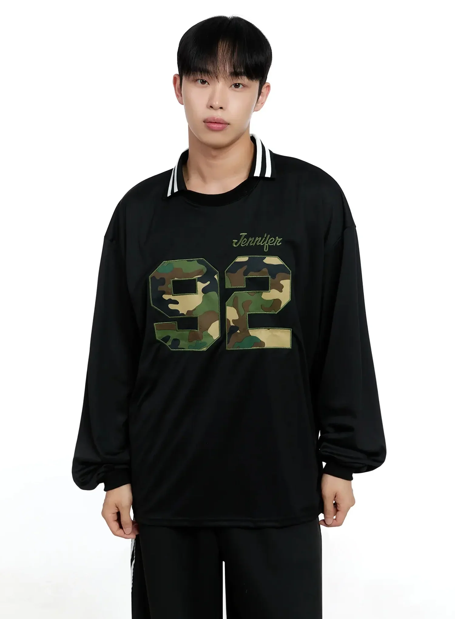 Men's Striped Jersey IG520 - Image 2