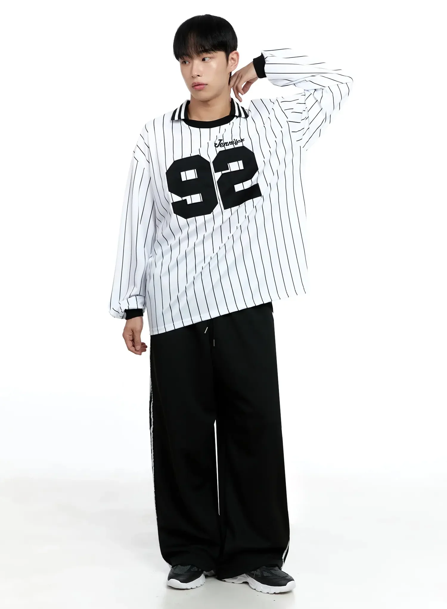 Men's Striped Jersey IG520 - Image 7
