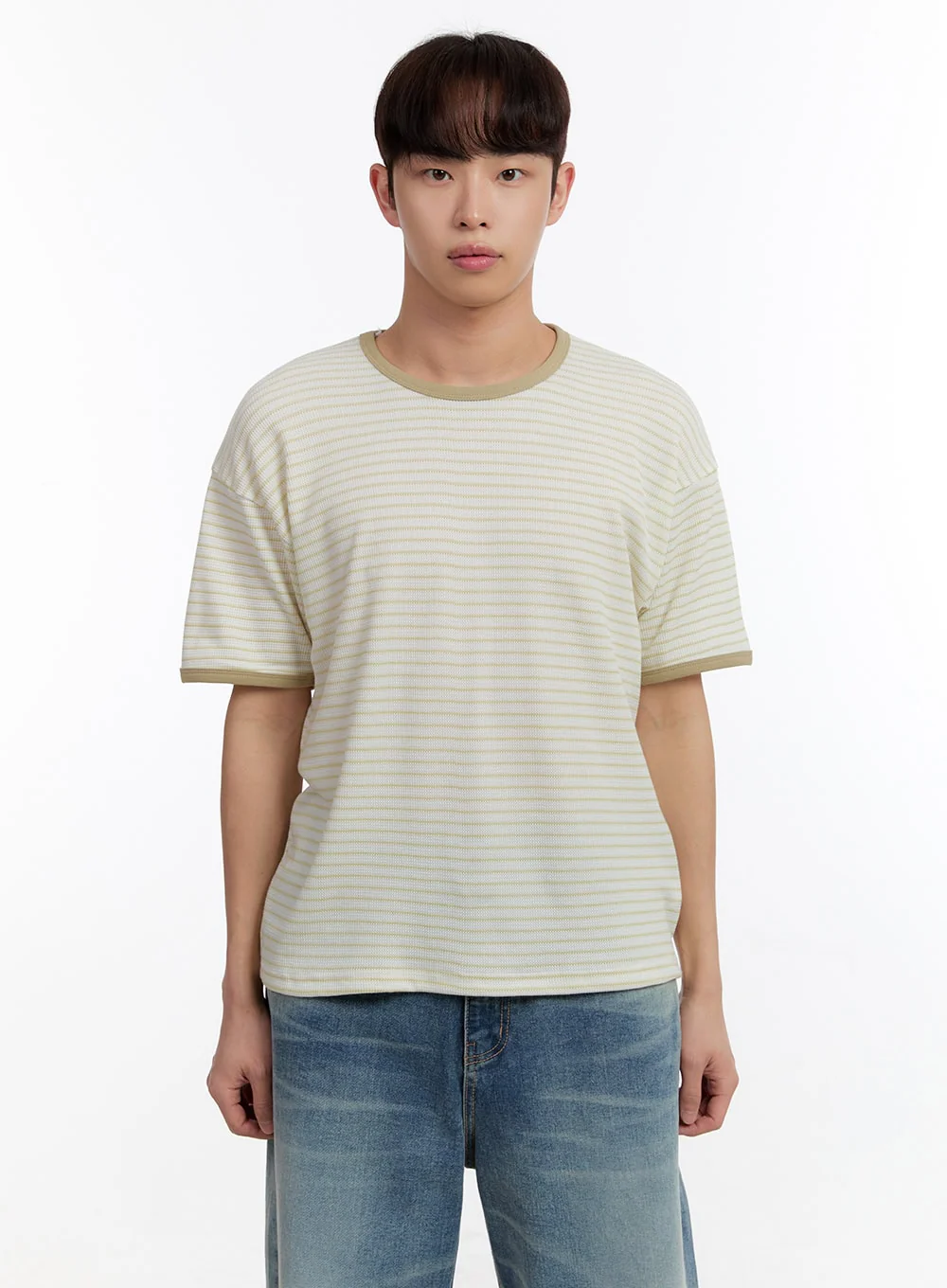 Men's Striped T-Shirt IA504 - Image 12