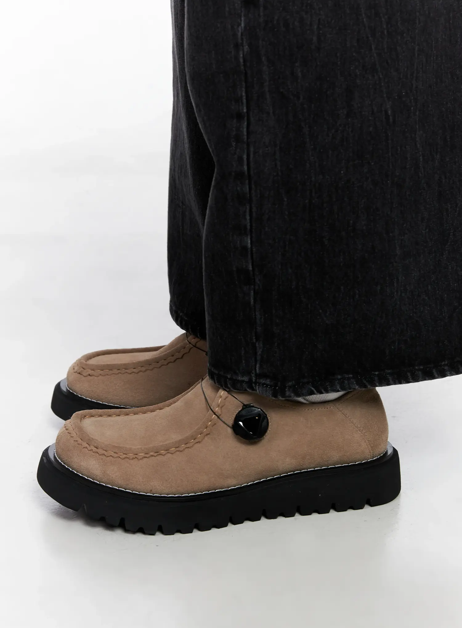 Men's Suede Loafers IO502 - Image 6