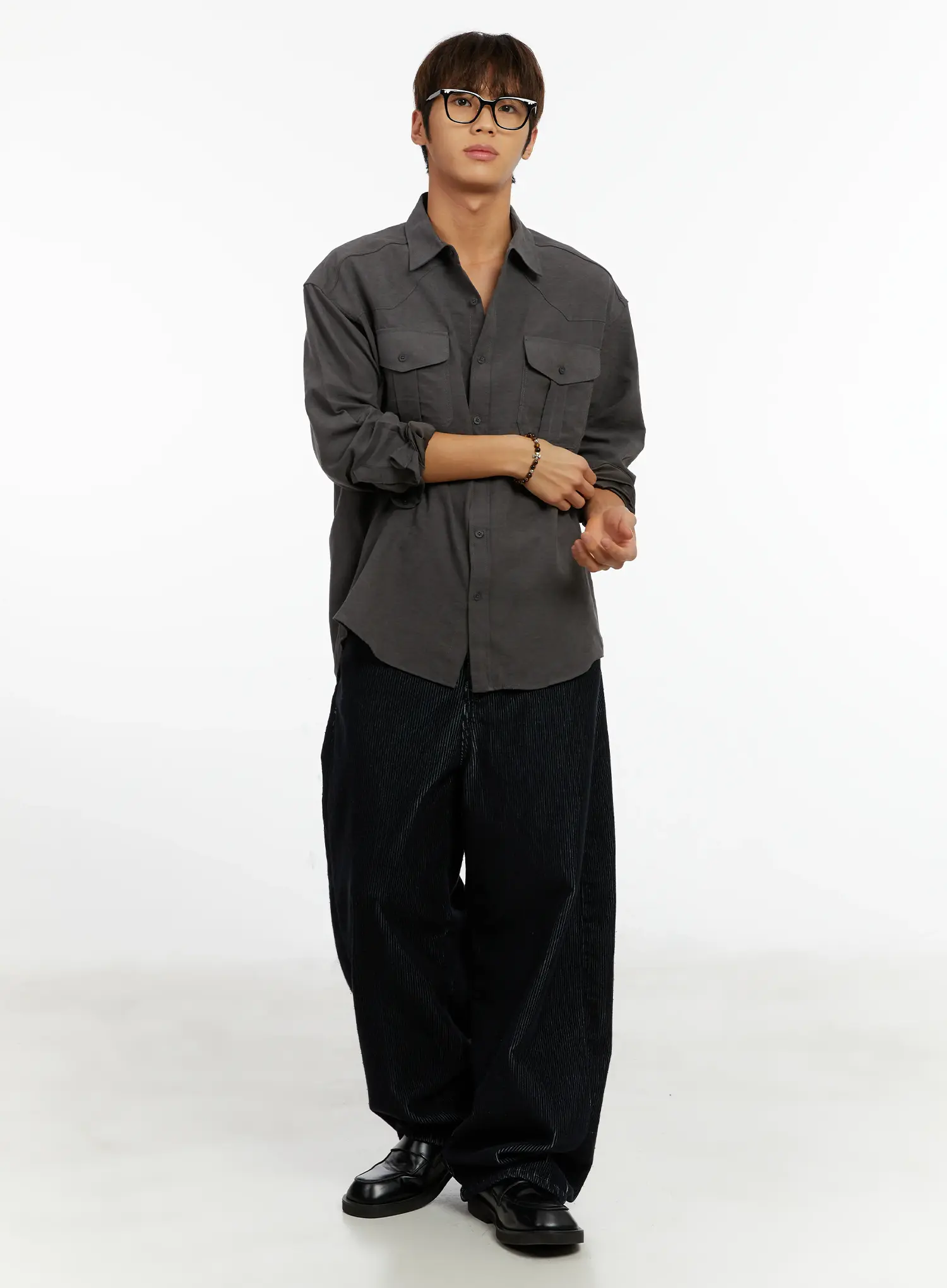 Men's Suede Shirt ID524 - Image 8