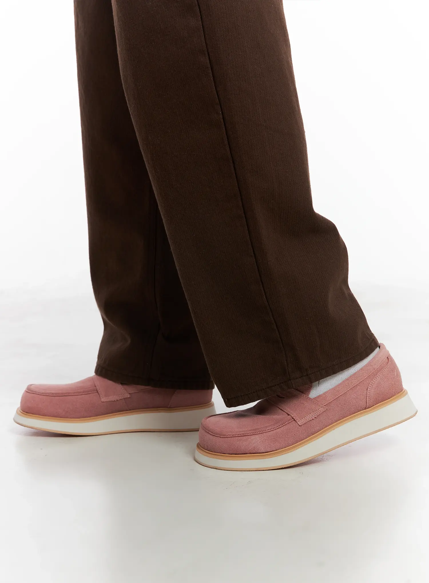 Men's Suede Slip-On Loafers ID511 - Image 2