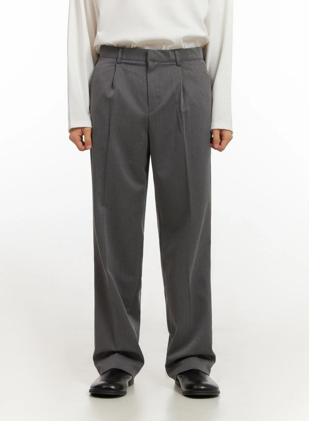 Men's Tailored Wide-Fit Slacks ID406 - Image 2