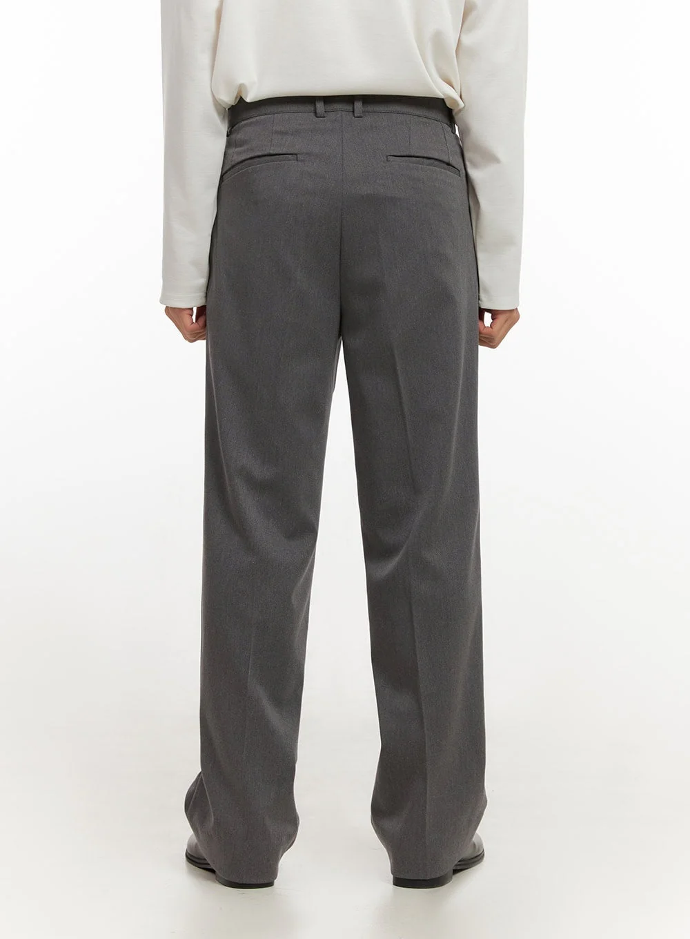 Men's Tailored Wide-Fit Slacks ID406 - Image 5
