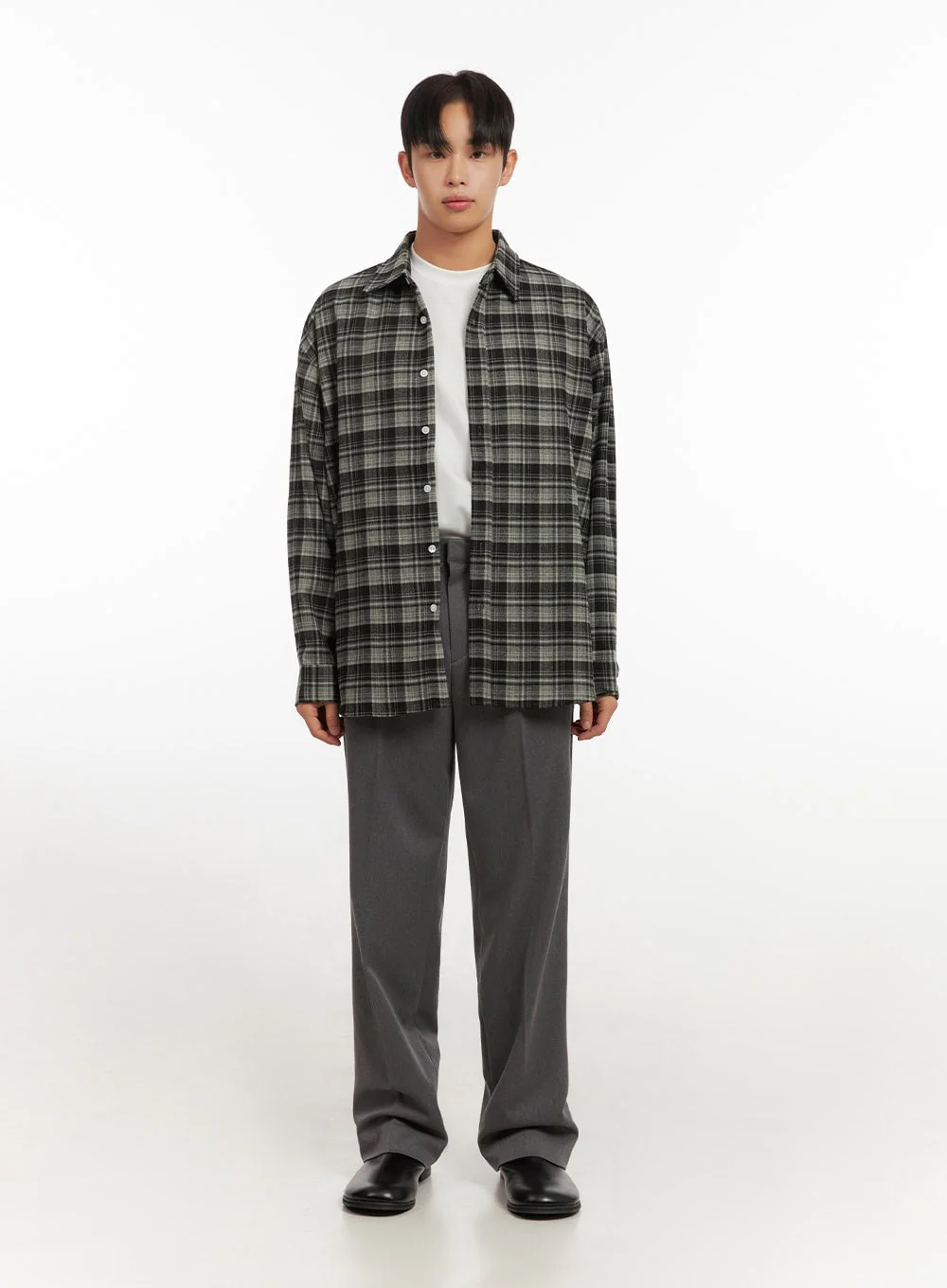 Men's Tailored Wide-Fit Slacks ID406 - Image 7