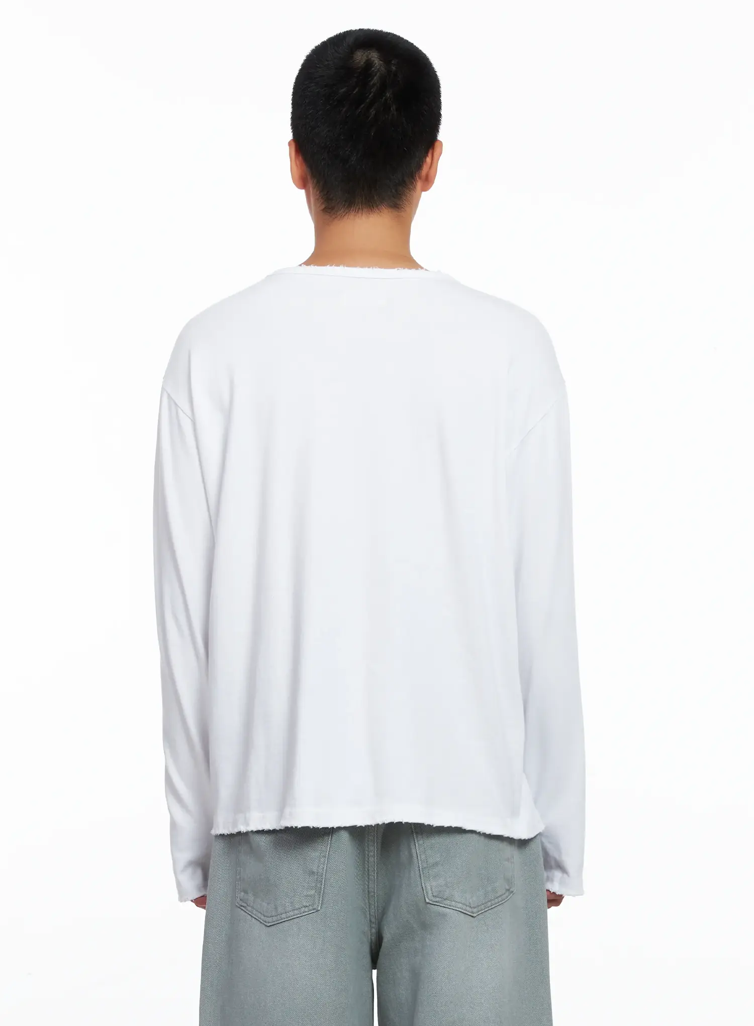 Men's Tech Graphic Long Sleeve Tee IS509 - Image 6