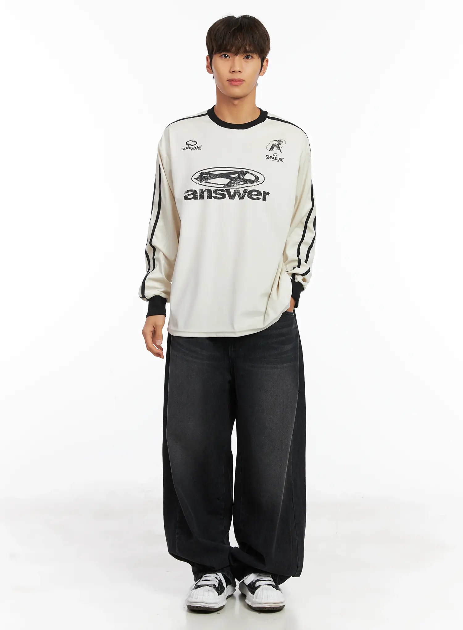 Men's Track Long Sleeve Tee ID511 - Image 6