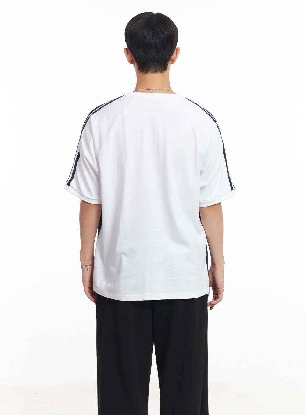 Men's Two-Tone T-Shirt IA529 - Image 5