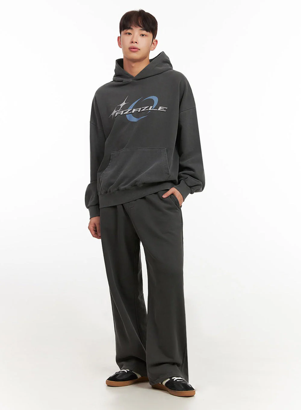 Men's Urban Graphic Hoodie IF517 - Image 2
