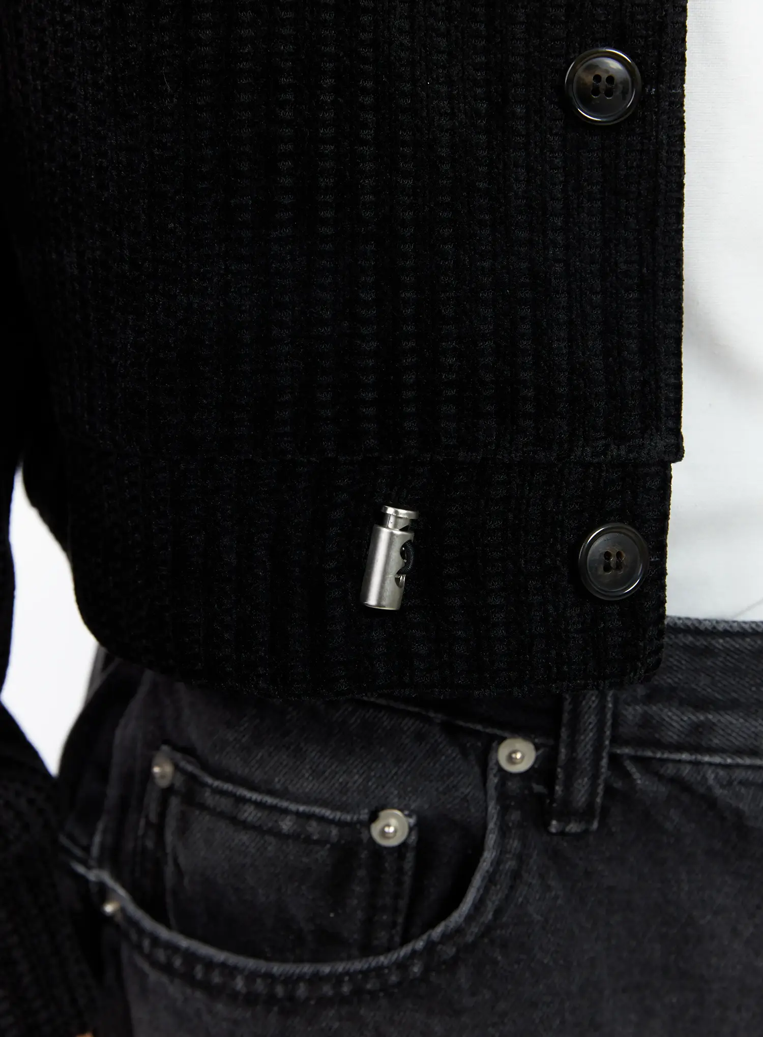 Men's Velvet Collar Jacket IF506 - Image 14
