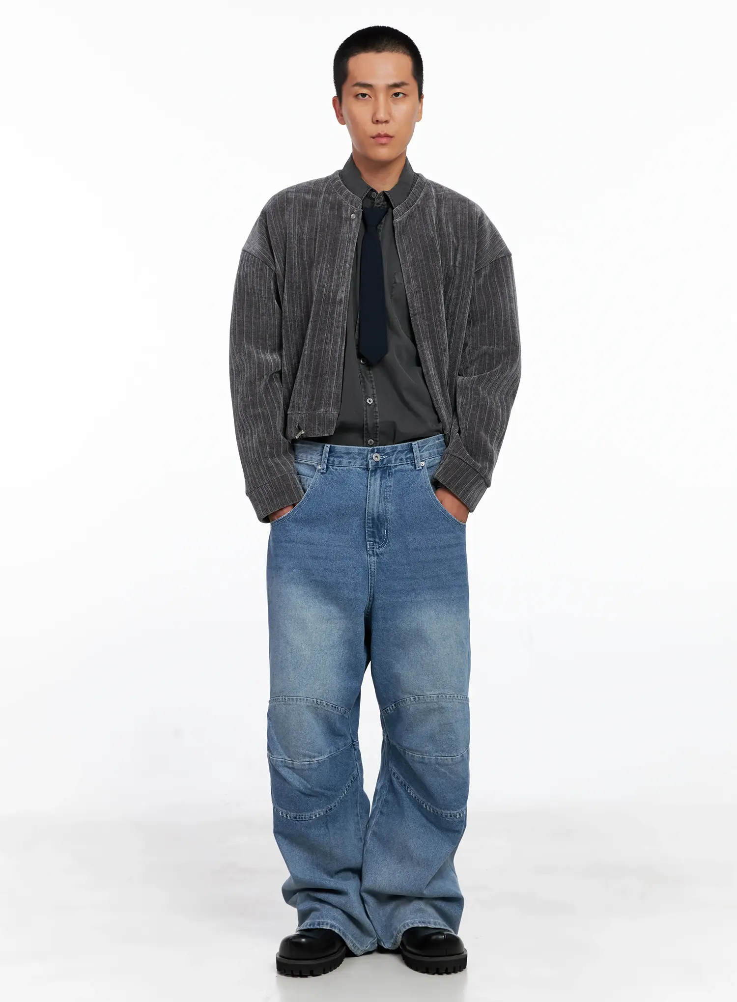 Men's Velvet Crop Jacket IS510 - Image 10
