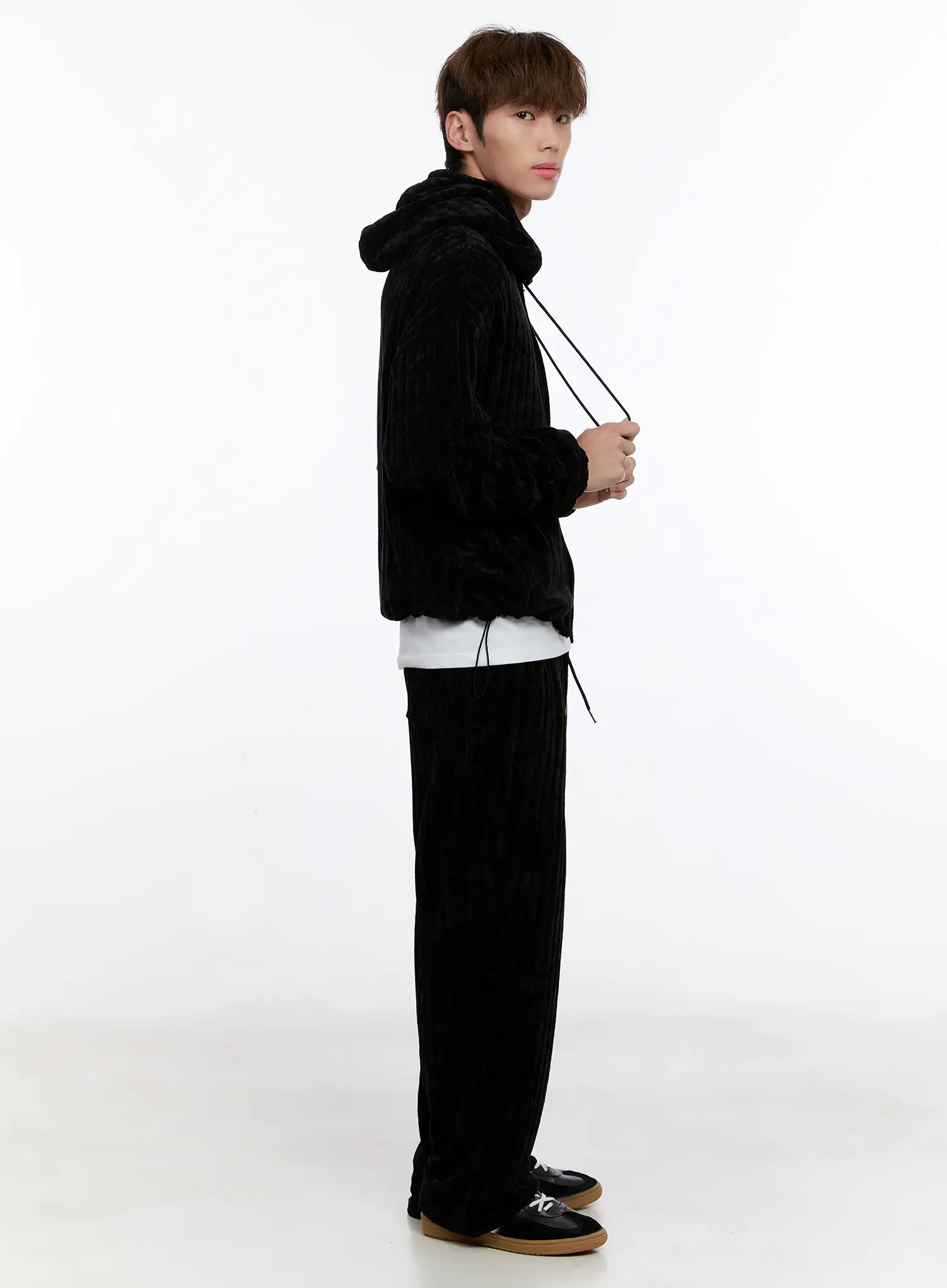 Men's Velvet Sweatpants IN512 - Image 19