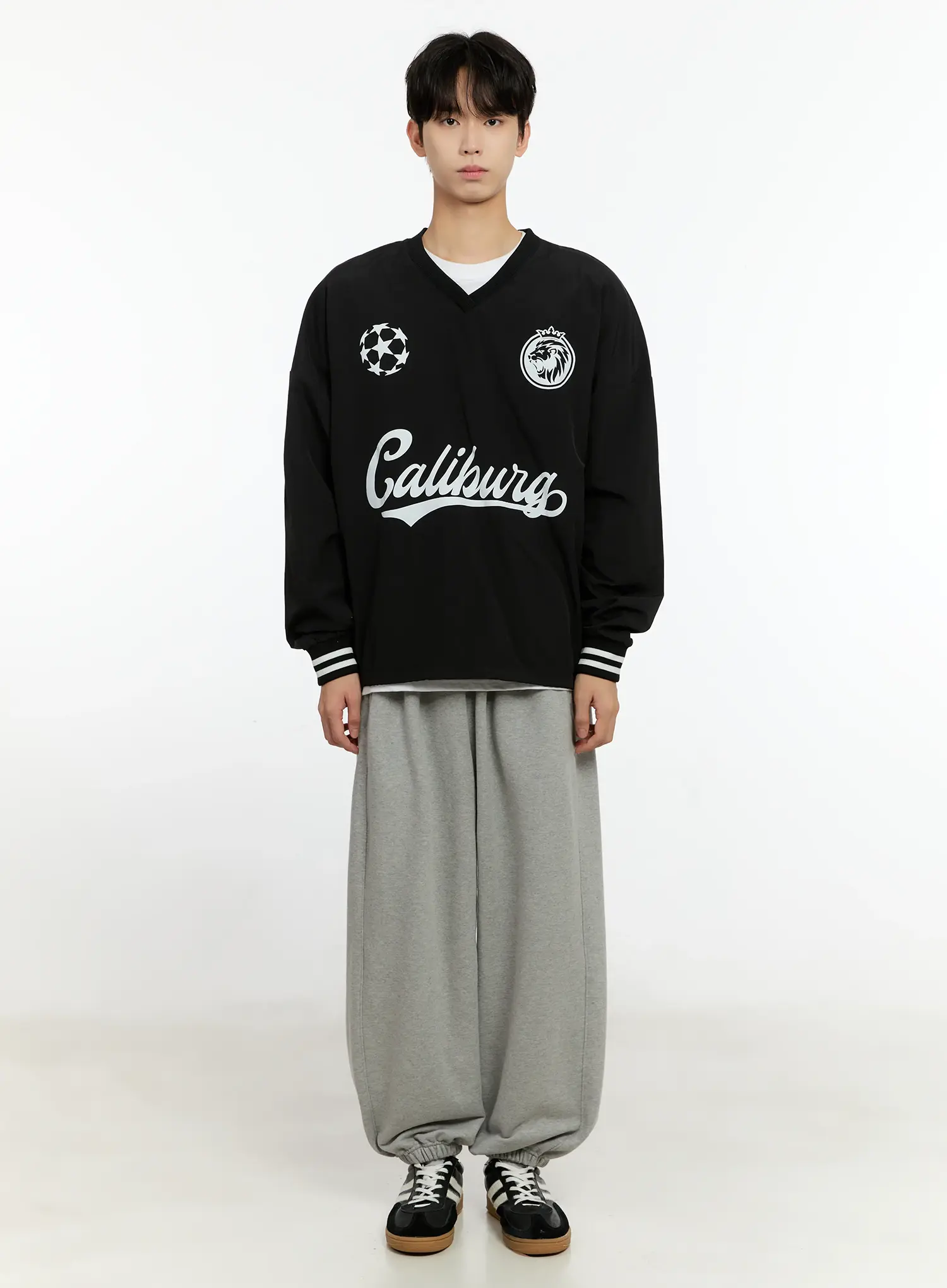 Men's Versatile Balloon-Fit Sweatpants IO531 - Image 4