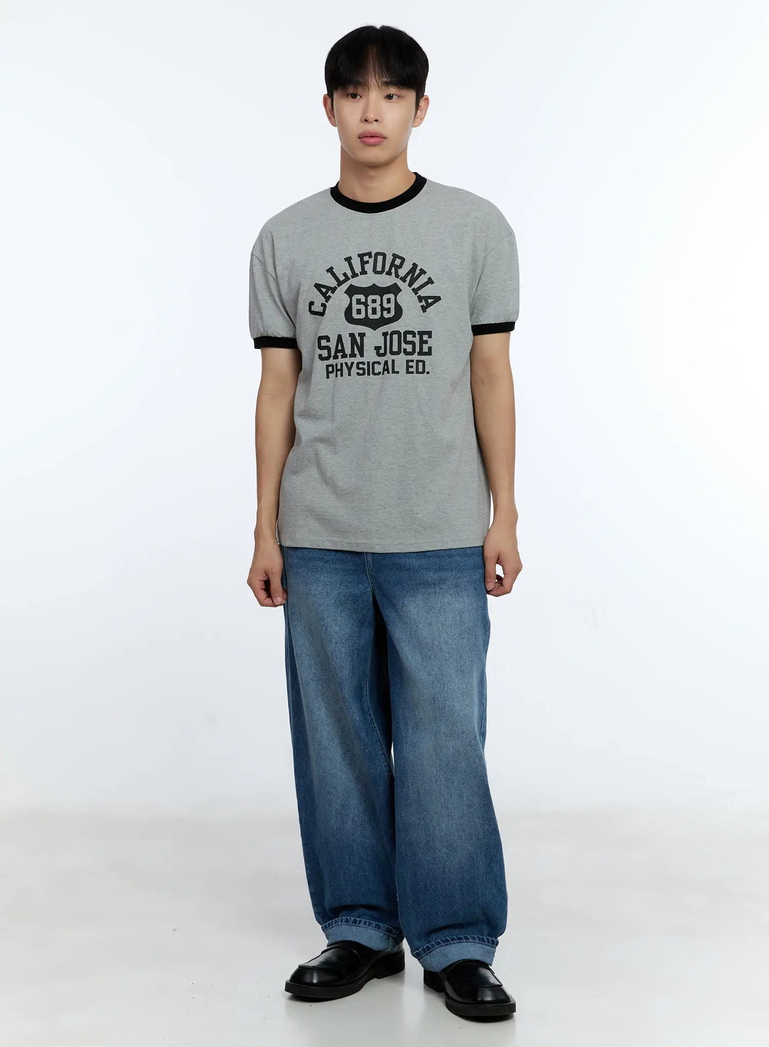 Men's Vintage Athletic Graphic Tee IG515 - Image 2