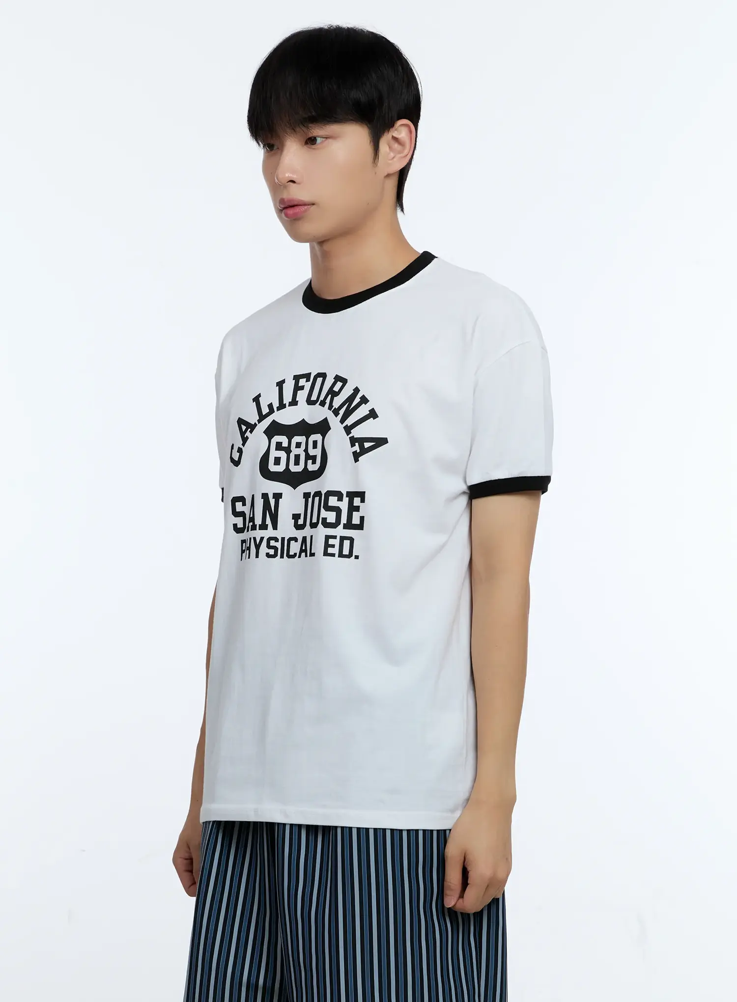 Men's Vintage Athletic Graphic Tee IG515 - Image 4