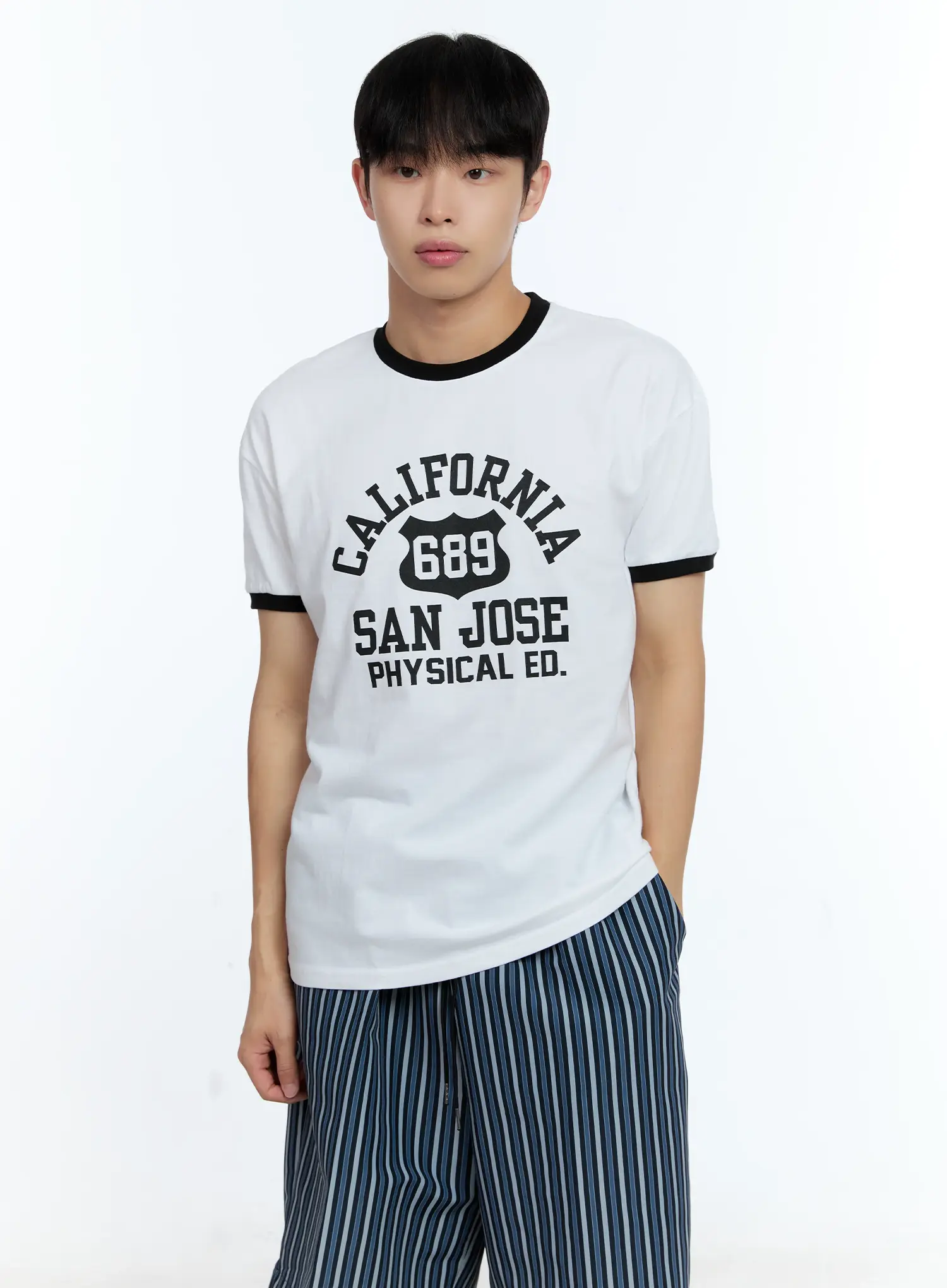 Men's Vintage Athletic Graphic Tee IG515 - Image 7