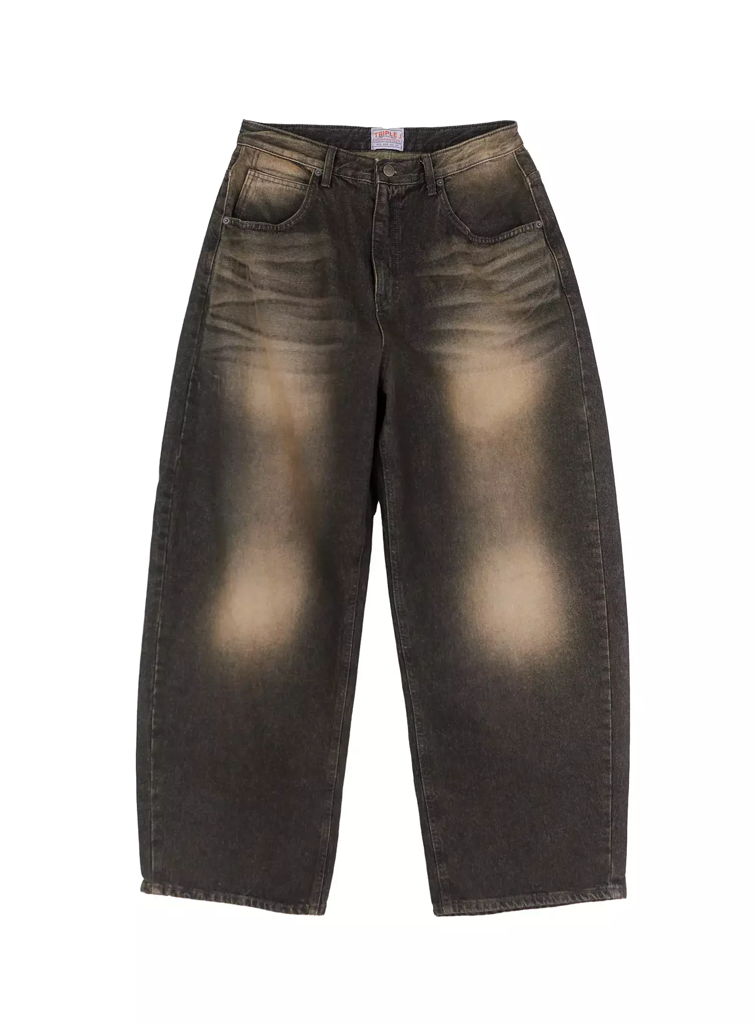 Men's Vintage Fade Wide-Leg Jeans IO516 - Image 15