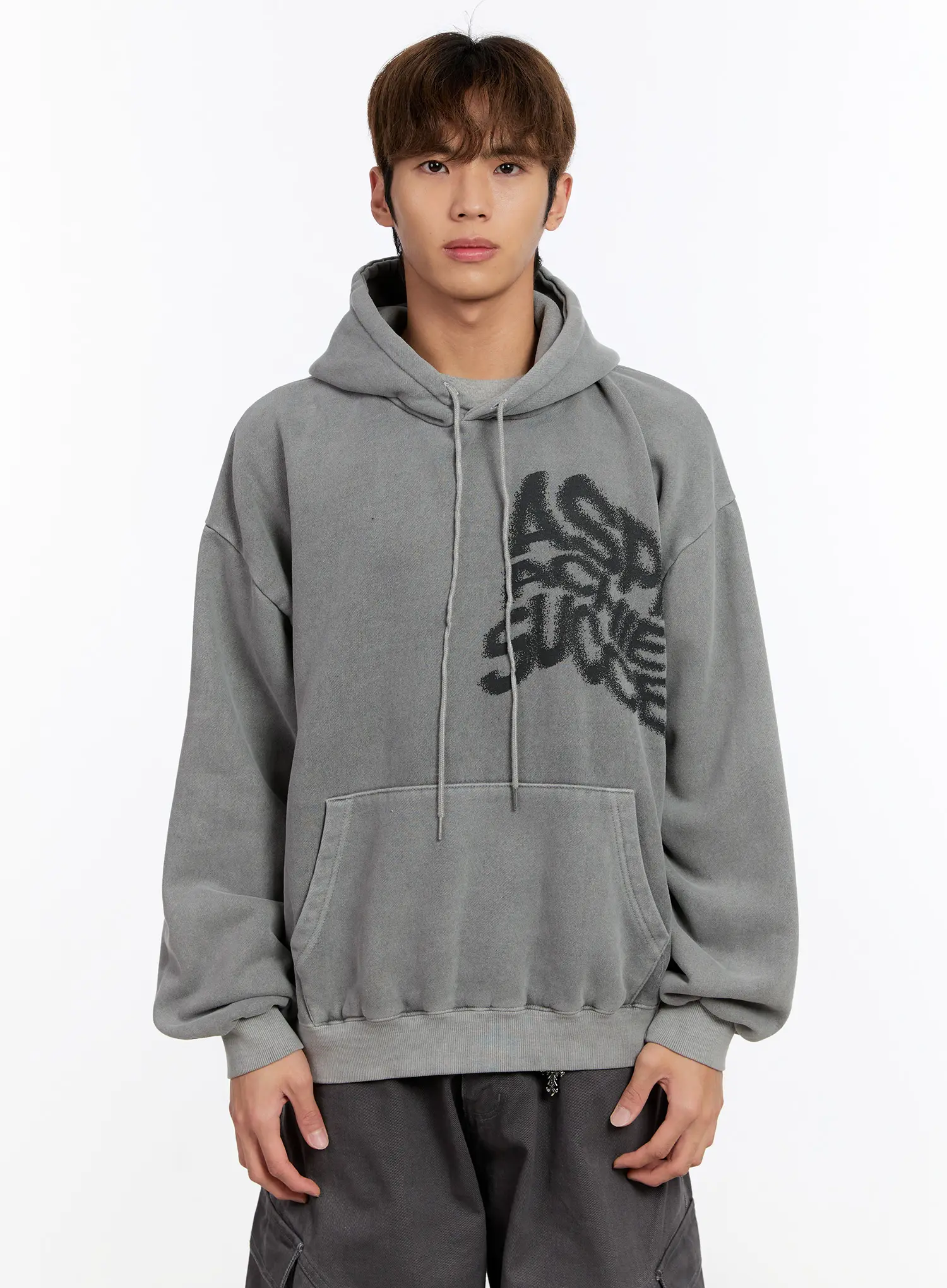 Men's Vintage Graphic Hoodie IN528 - Image 11