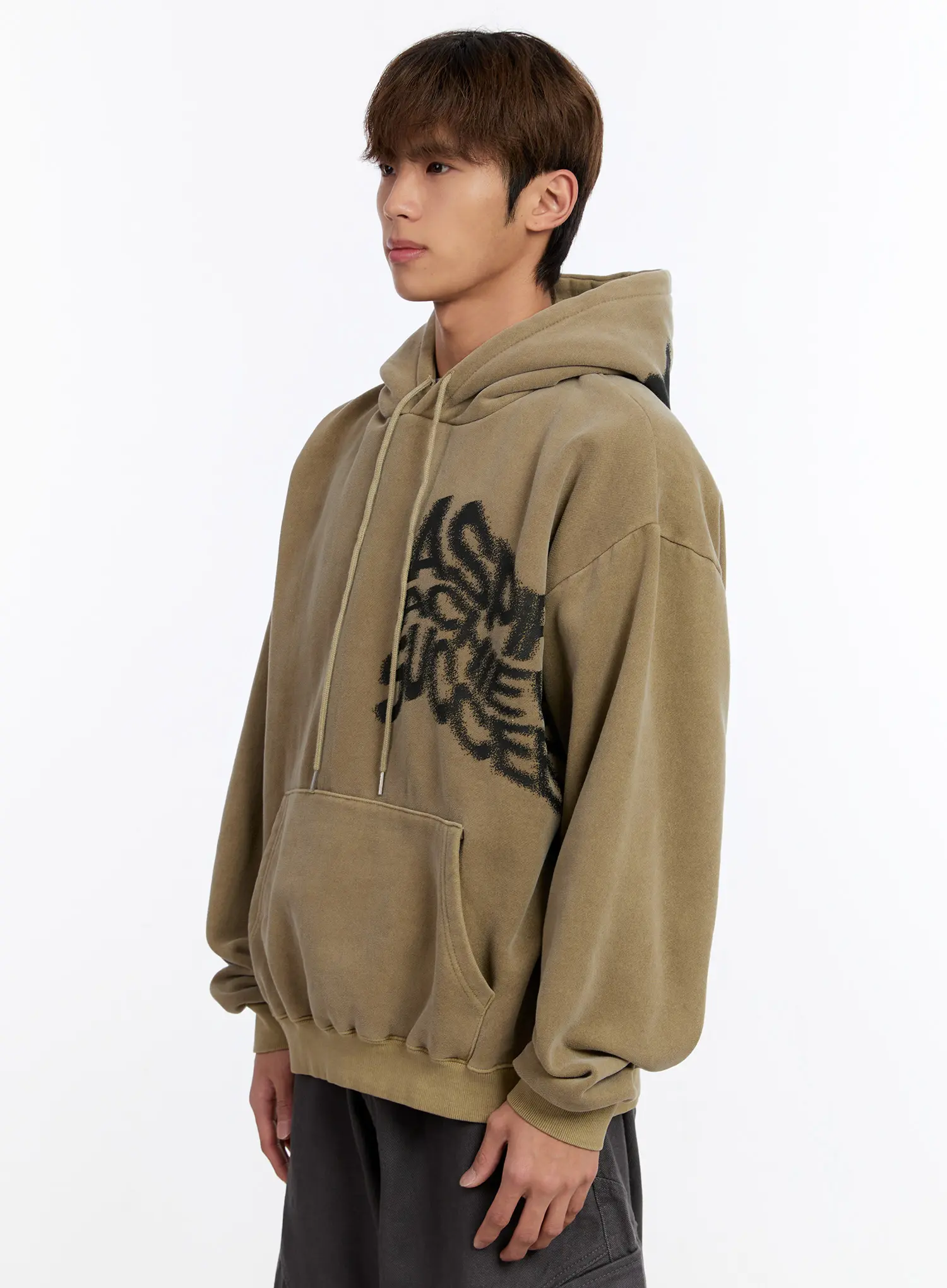 Men's Vintage Graphic Hoodie IN528 - Image 4