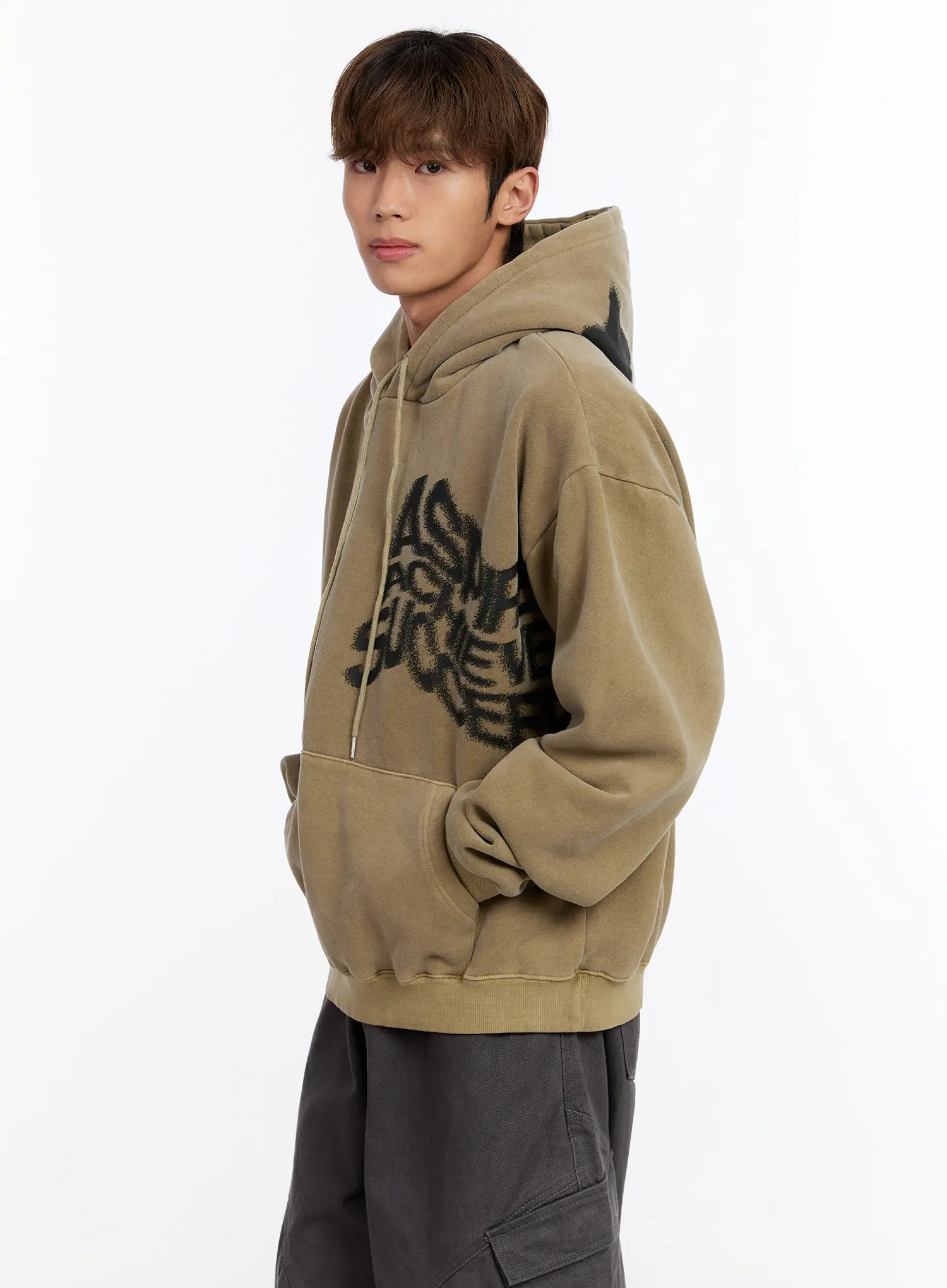 Men's Vintage Graphic Hoodie IN528 - Image 6