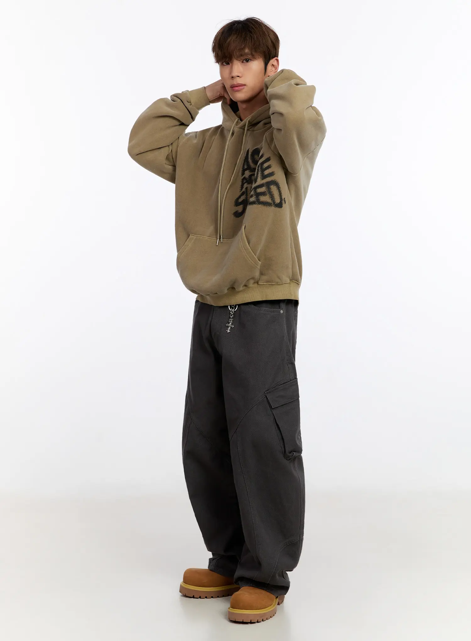 Men's Vintage Graphic Hoodie IN528 - Image 7