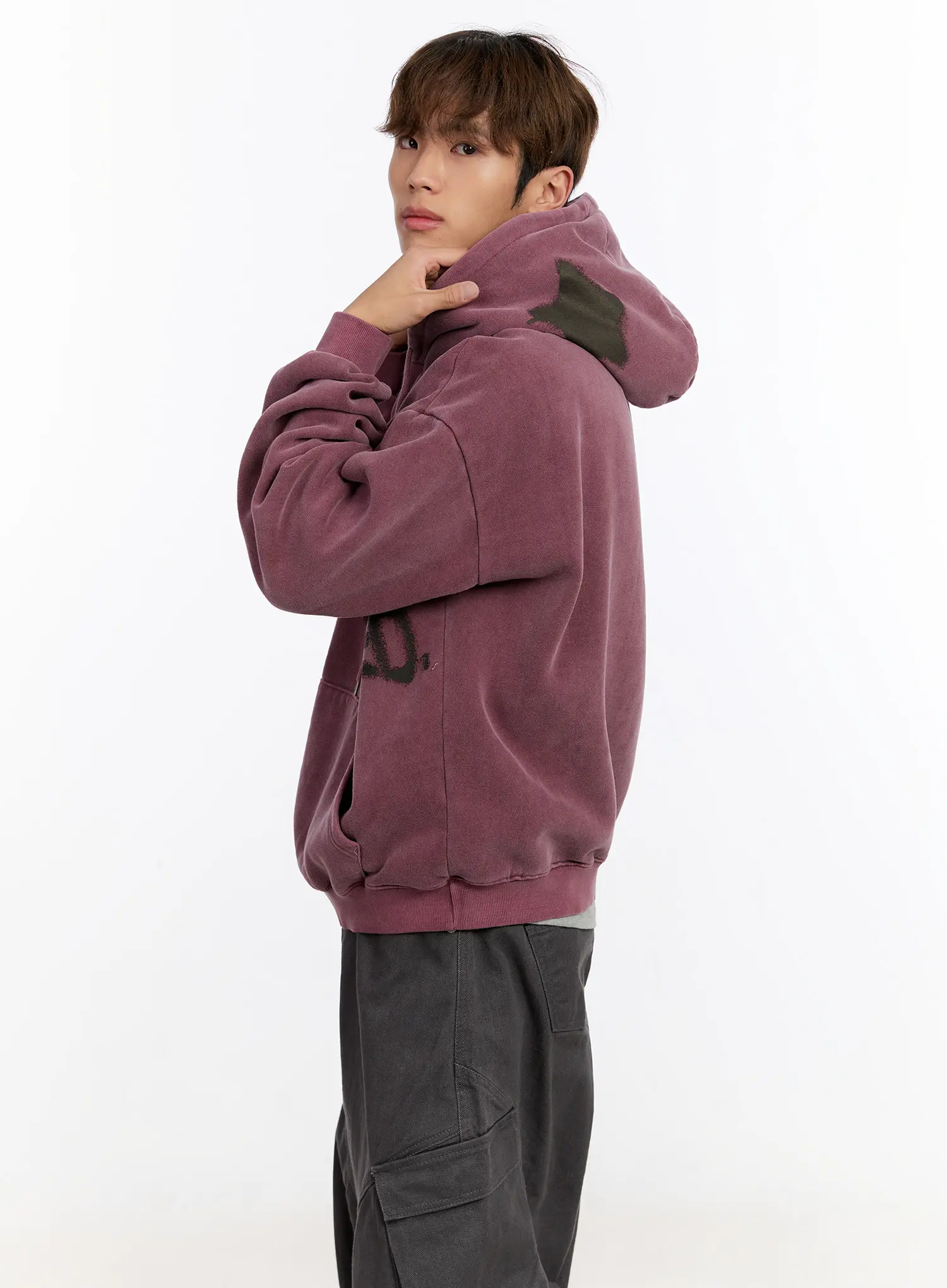 Men's Vintage Graphic Hoodie IN528 - Image 9