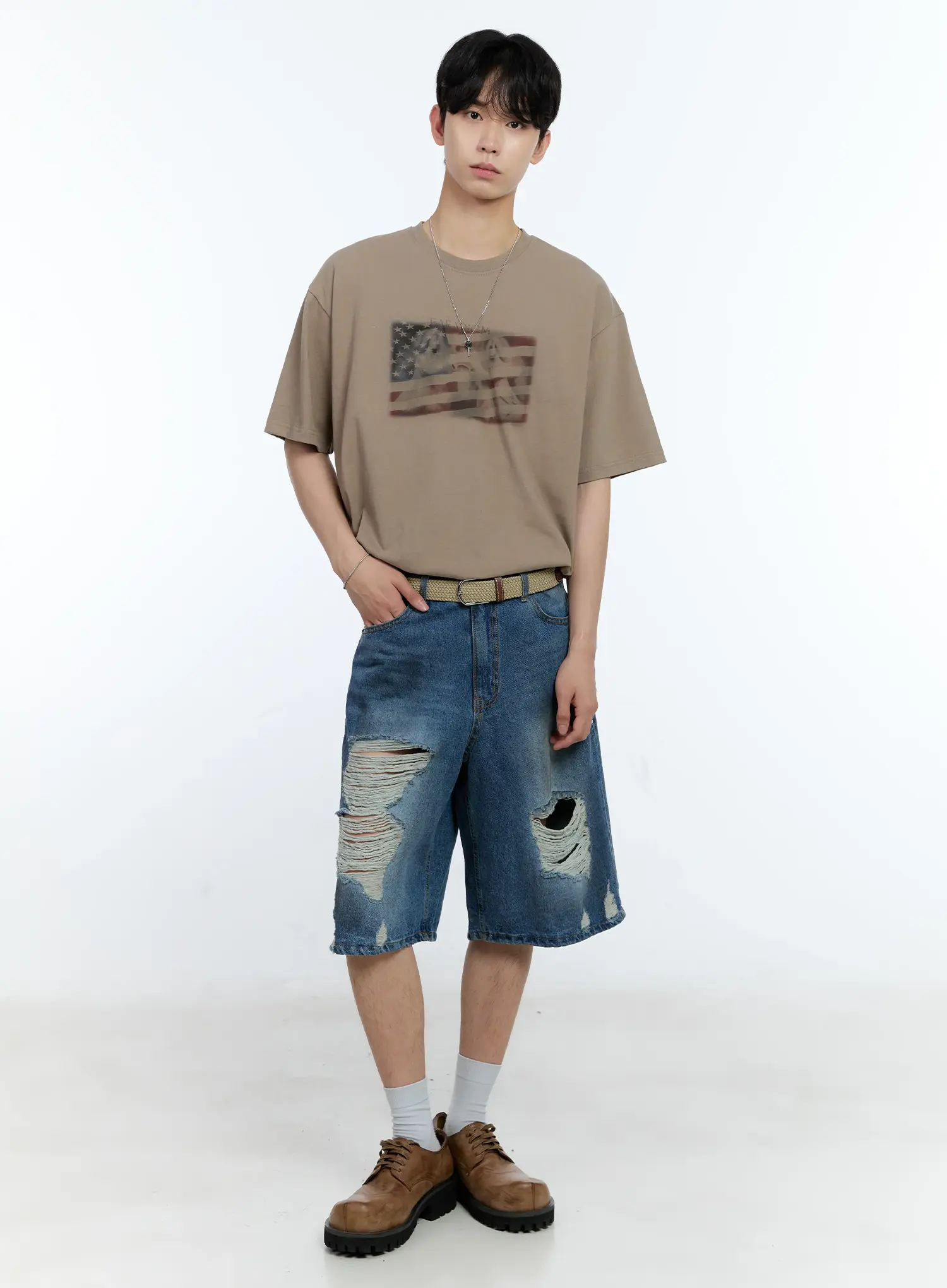 Men's Vintage Graphic T-Shirt IG501 - Image 3