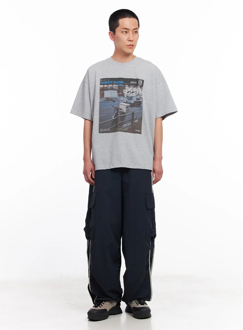 Men's Vintage Graphic T-Shirt IU512 - Image 10