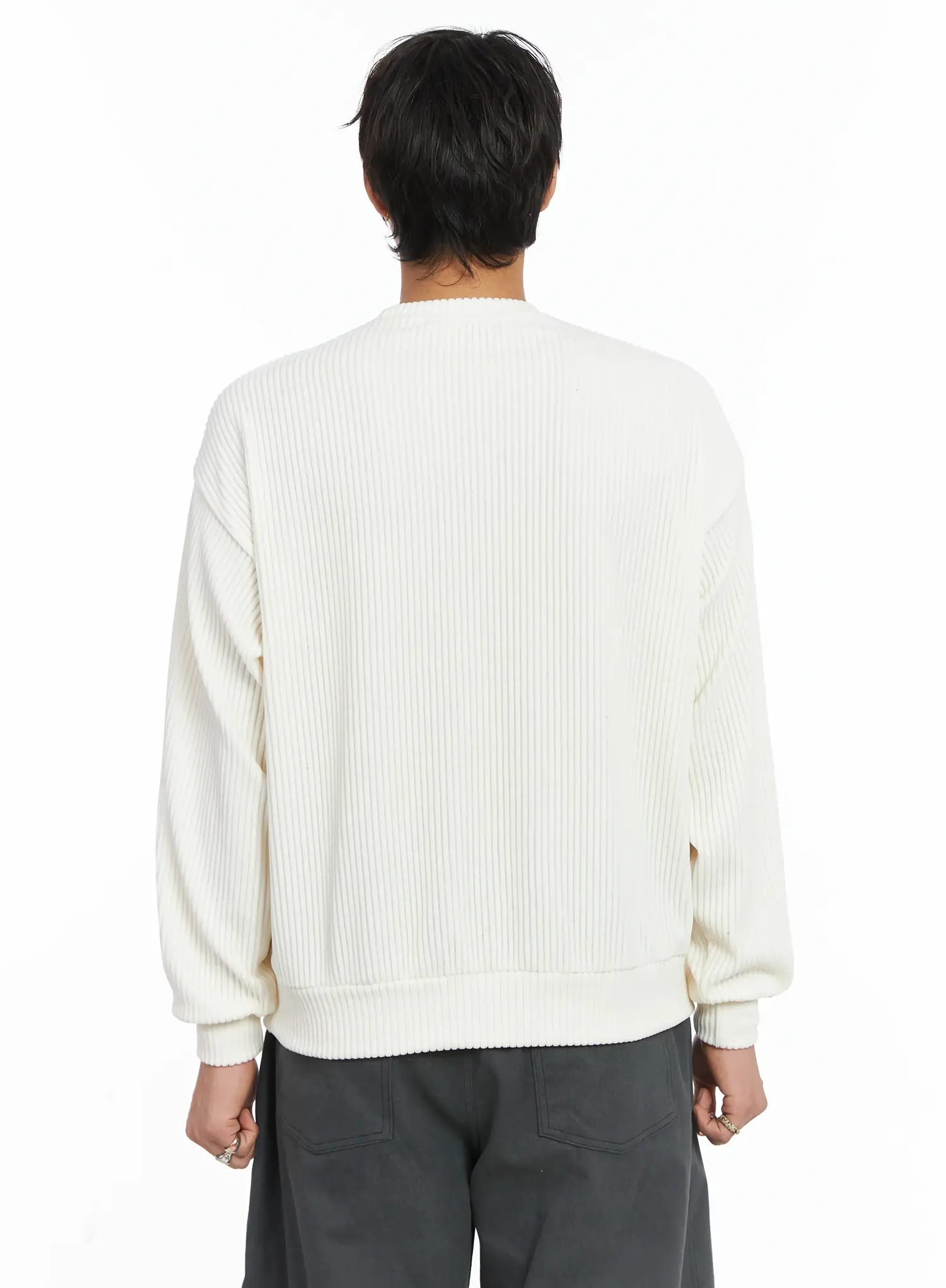 Men's Vintage Style Star Sweatshirt IJ512 - Image 5