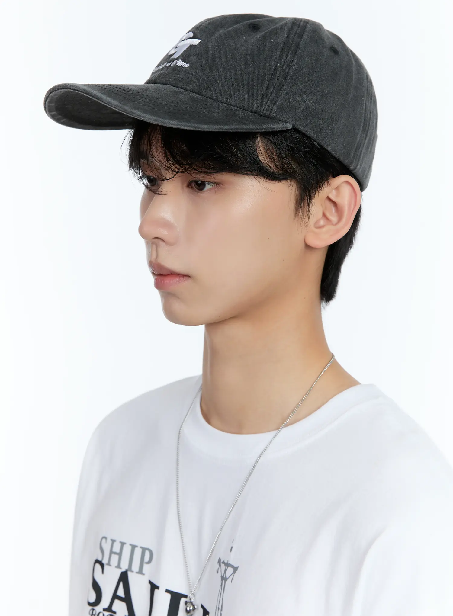Men's Vintage-Wash Baseball Cap IL529 - Image 6