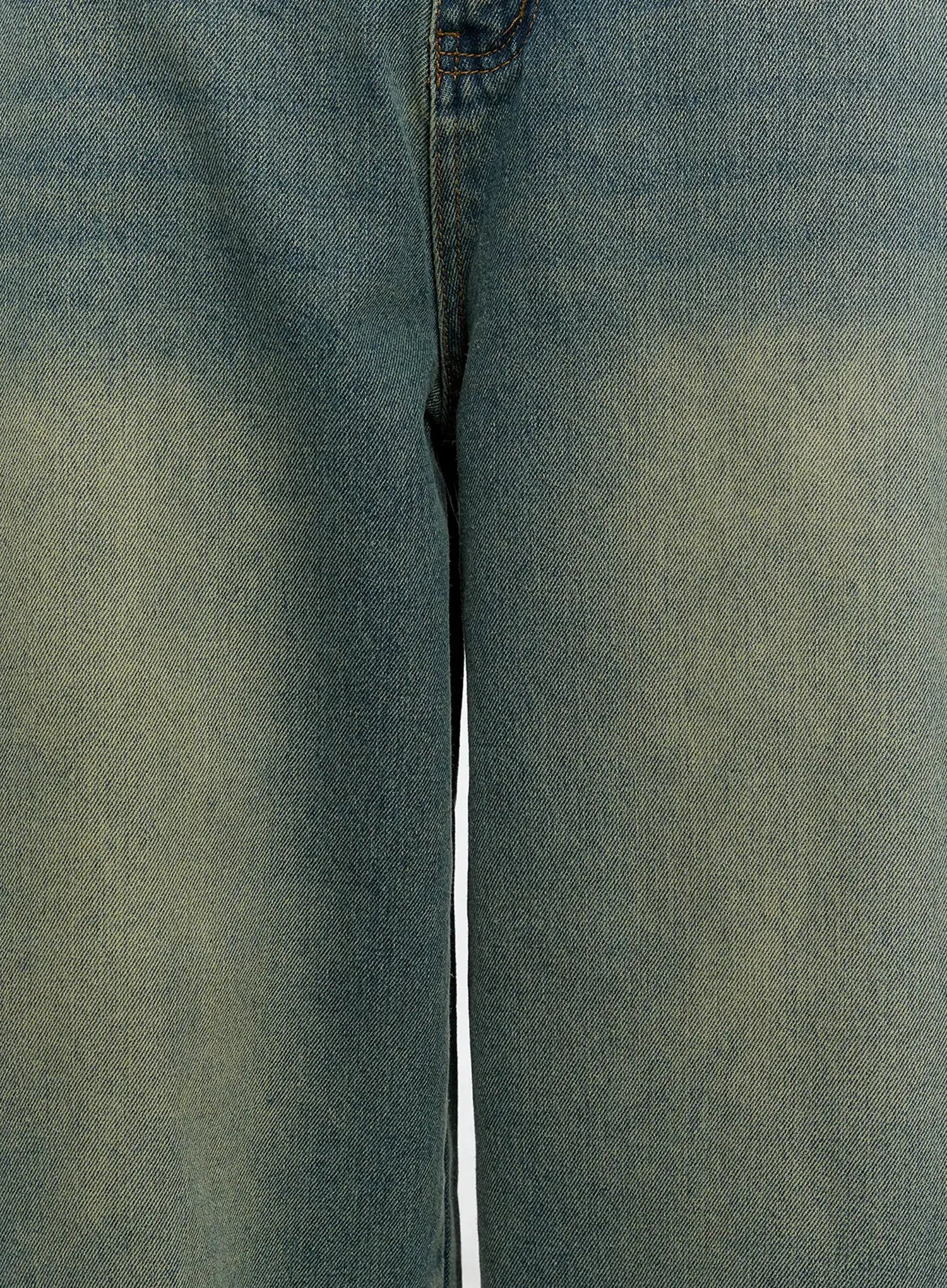 Men's Vintage Wash Side Point Jeans IN525 - Image 4