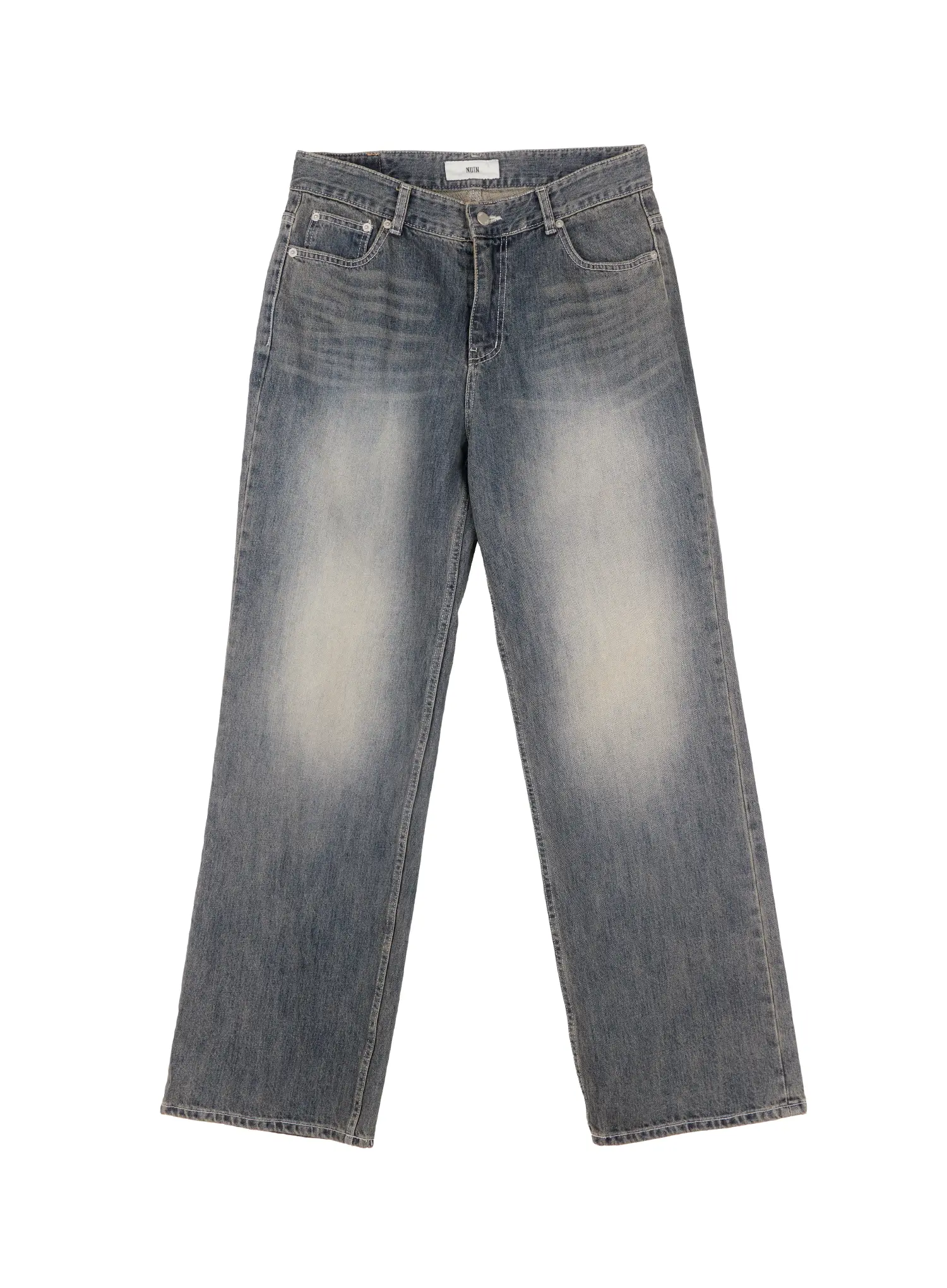 Men's Vintage Washed Denim Jeans IN512 - Image 13