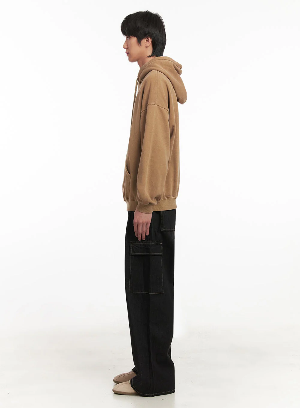 Men's Vintage Washed Hoodie IA510 - Image 7