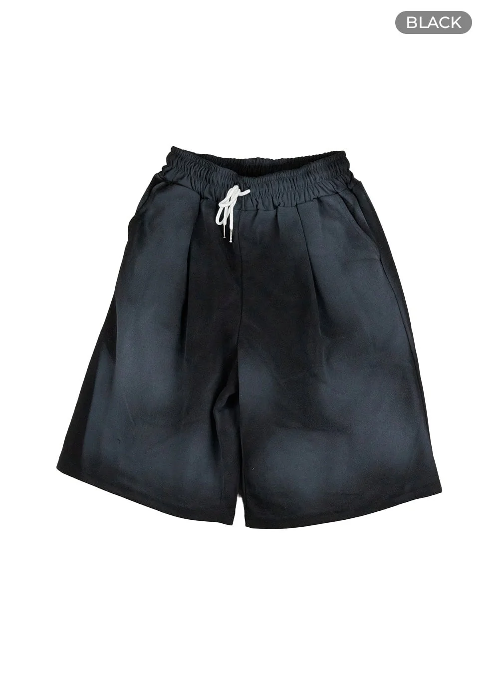 Men's Washed Cotton Sweat Shorts IL404 - Image 9