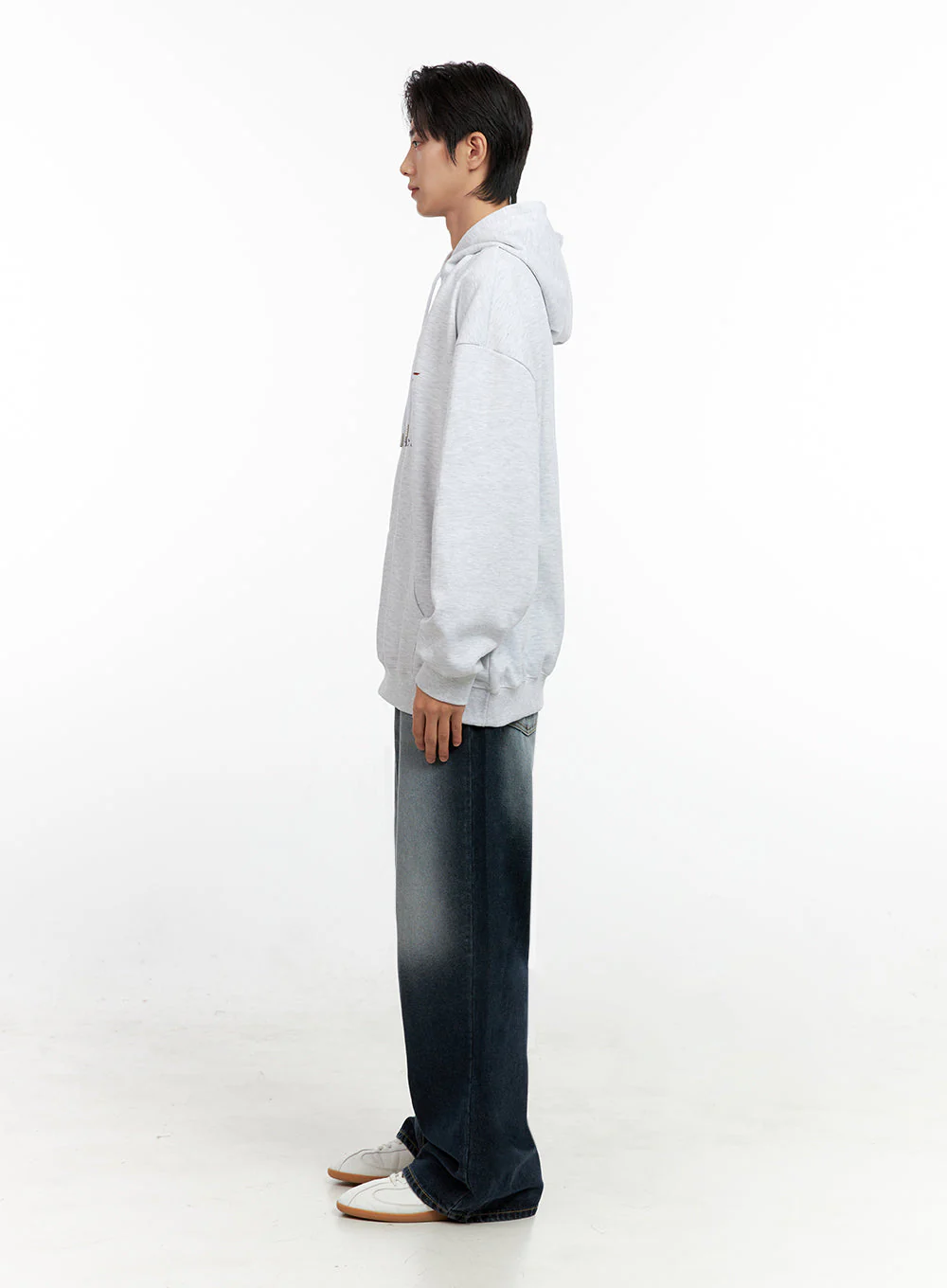Men's Washed Denim Jeans IN411 - Image 7