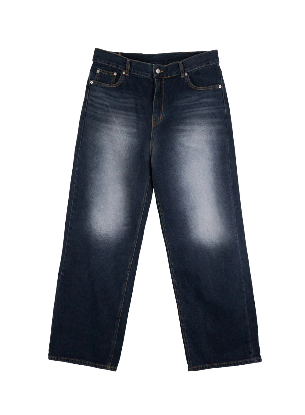 Men's Washed Denim Jeans IN411 - Image 9