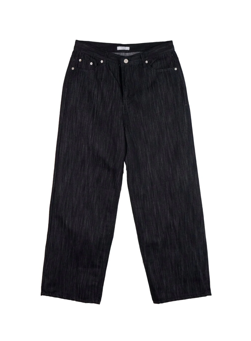 Men's Washed Wide-Fit Denim Jeans ID406 - Image 9