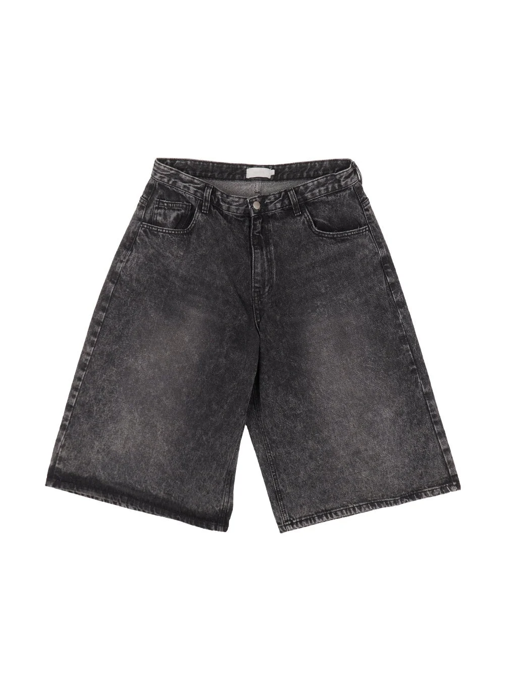 Men's Washed Wide-Fit Jorts IY505 - Image 13