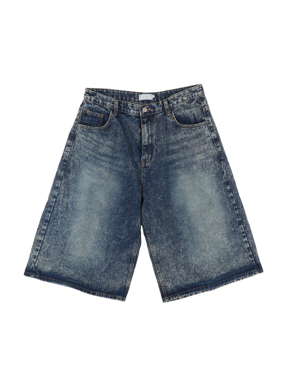 Men's Washed Wide-Fit Jorts IY505 - Image 14
