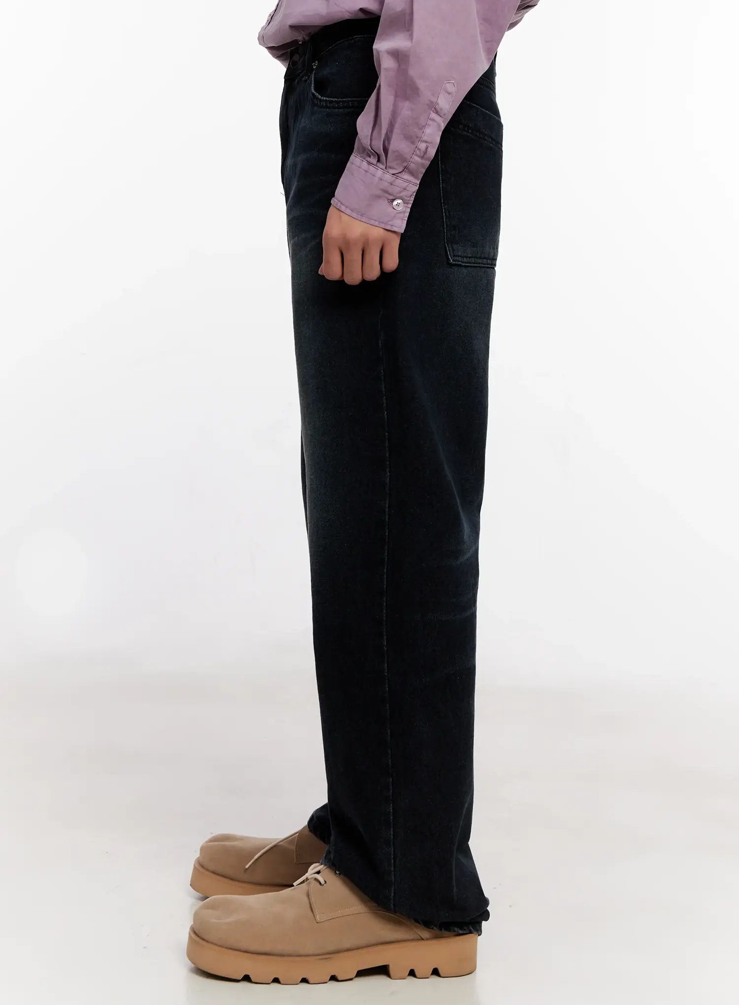 Men's Wavecat Sand Wide Fit Jeans IO528 - Image 5