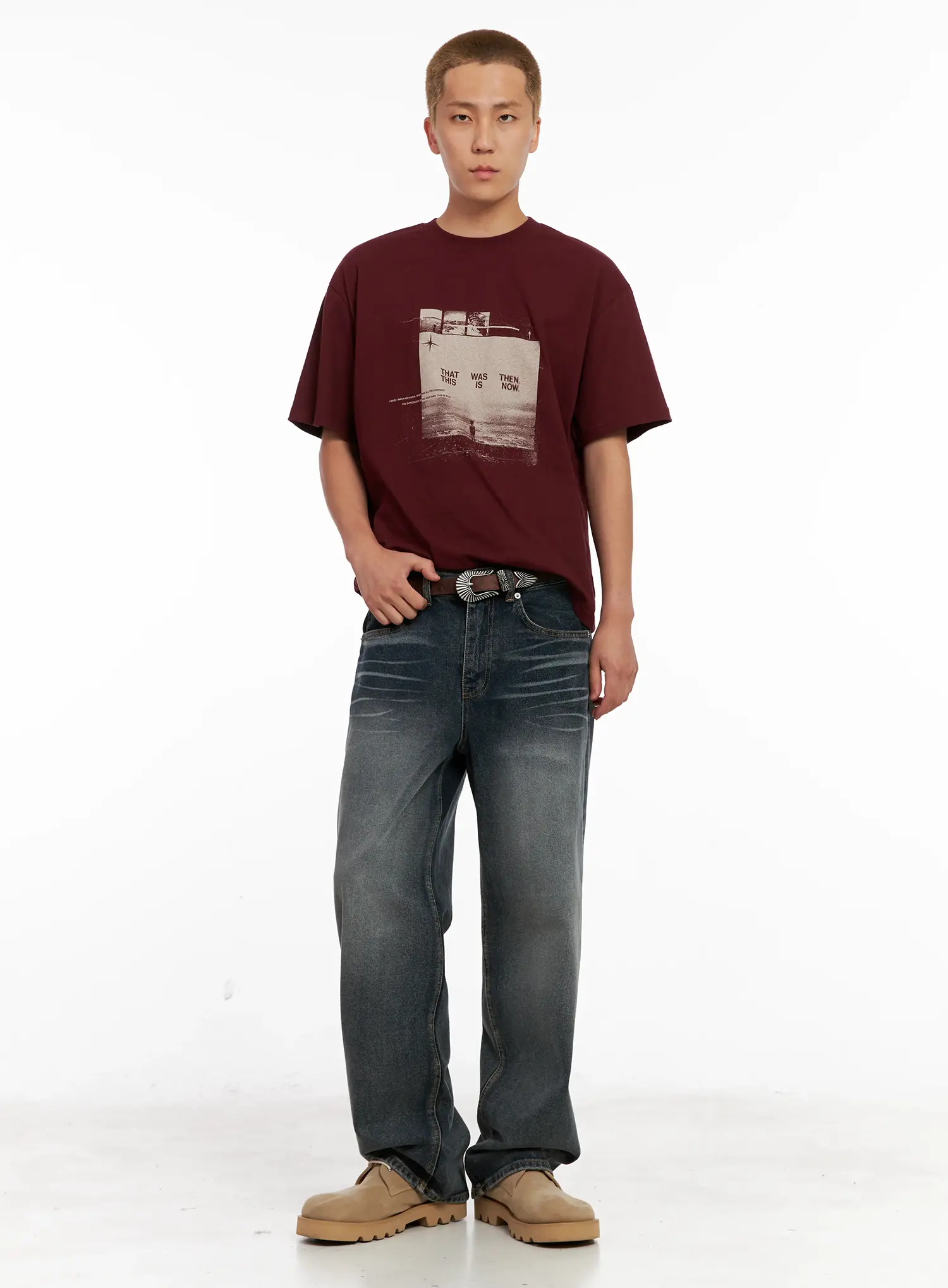 Men's Western Belt IL518 - Image 8