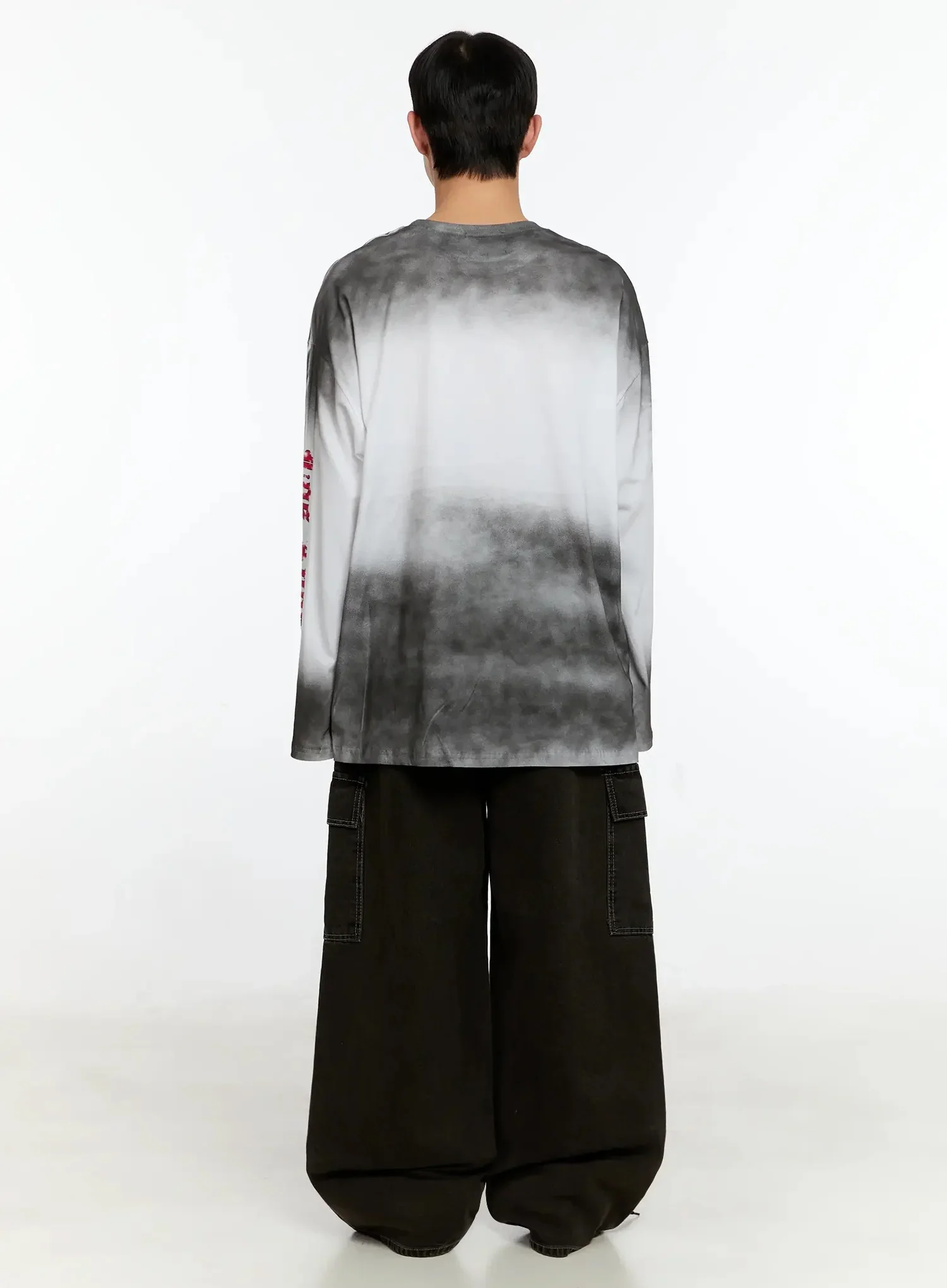 Men's Wide Cargo Jeans IN525 - Image 13