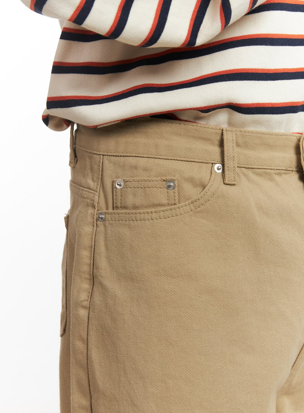 Men's Wide-Fit Cotton Pants IM514 - Image 3