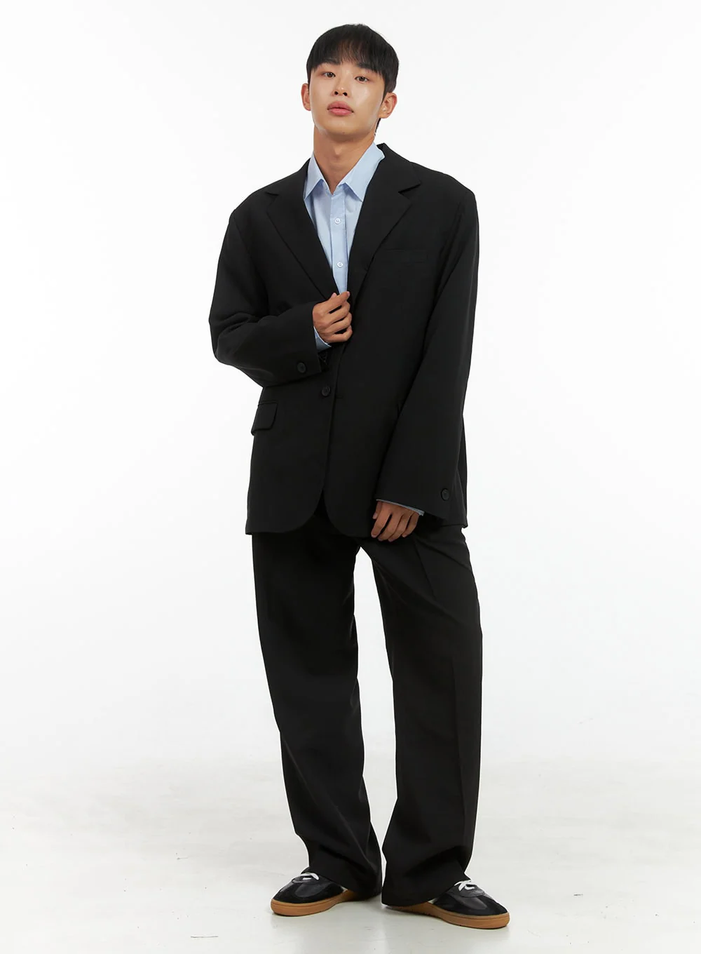 Men's Wide Fit Tailored Pants IS419 - Image 3