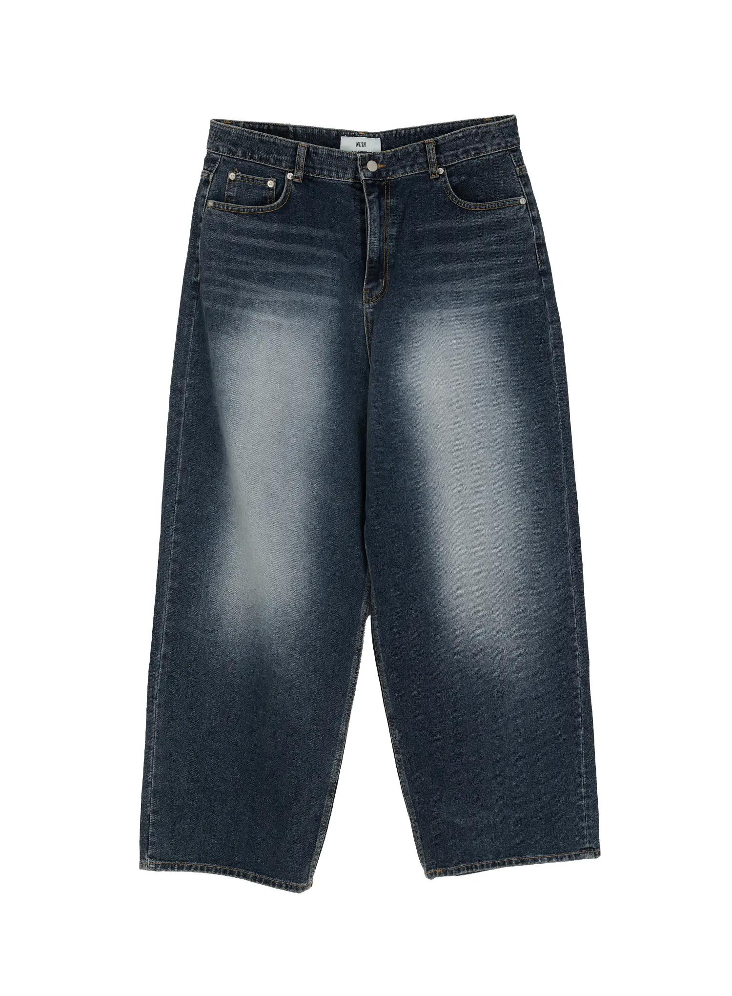 Men's Wide-Leg Baggy Jeans IM503 - Image 9